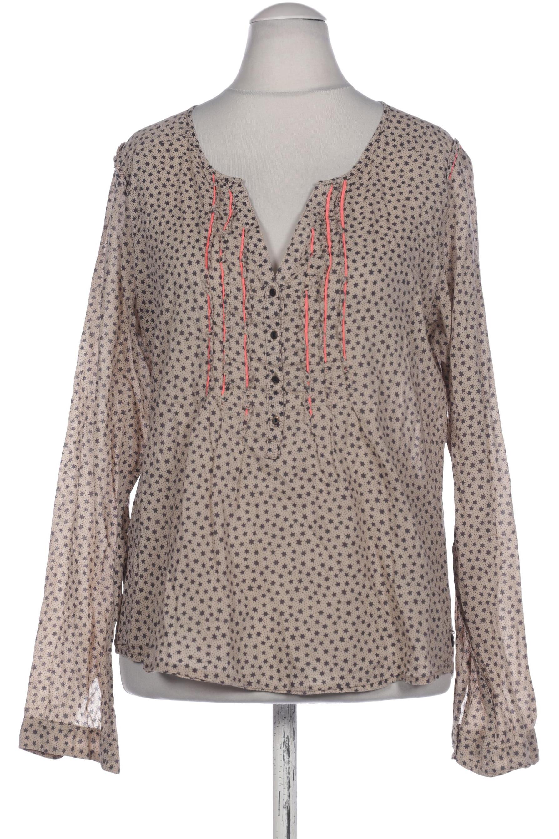 

Maison Scotch Damen Bluse, beige, Gr. 38