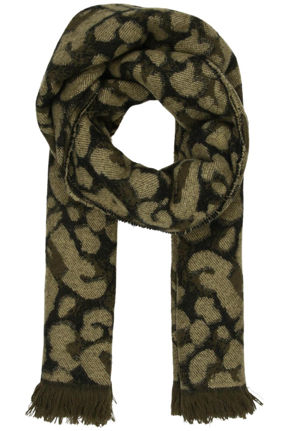 

Maison Scotch Damen Schal, grün, Gr.