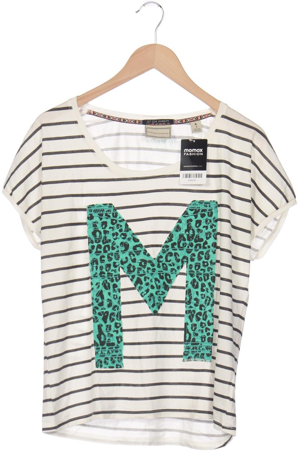 

Maison Scotch Damen T-Shirt, weiß