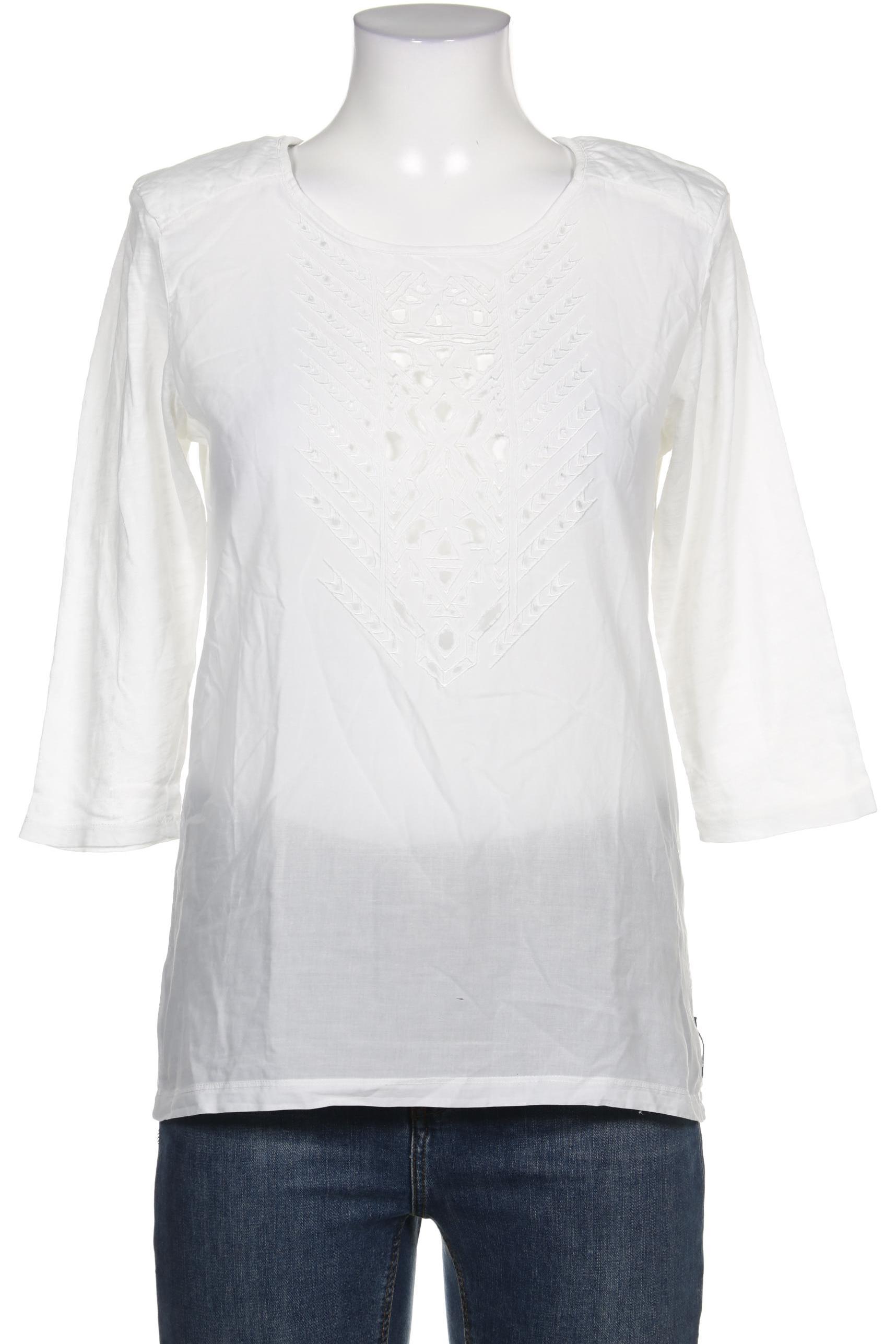 

Maison Scotch Damen Langarmshirt, weiß