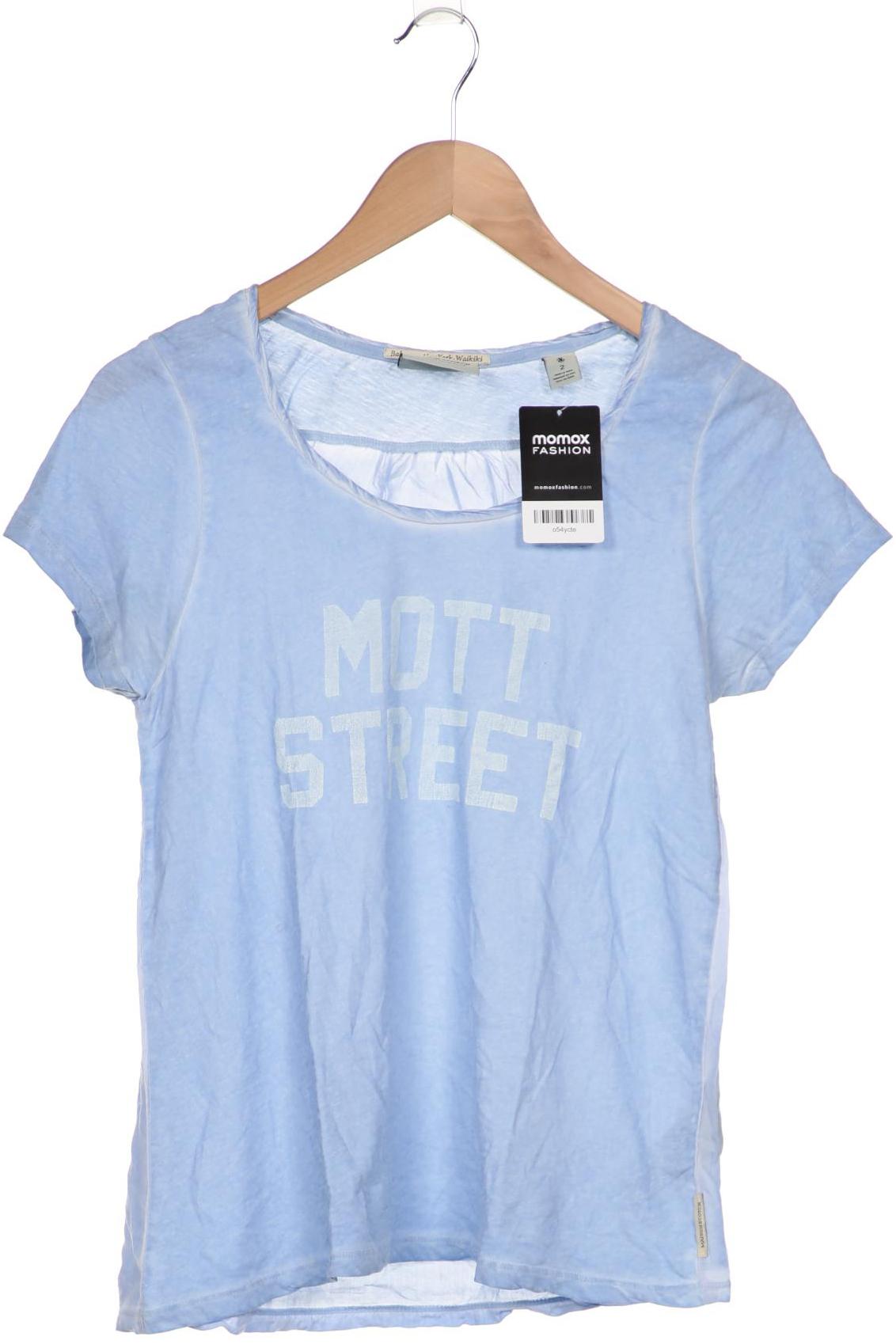 

Maison Scotch Damen T-Shirt, hellblau, Gr. 38