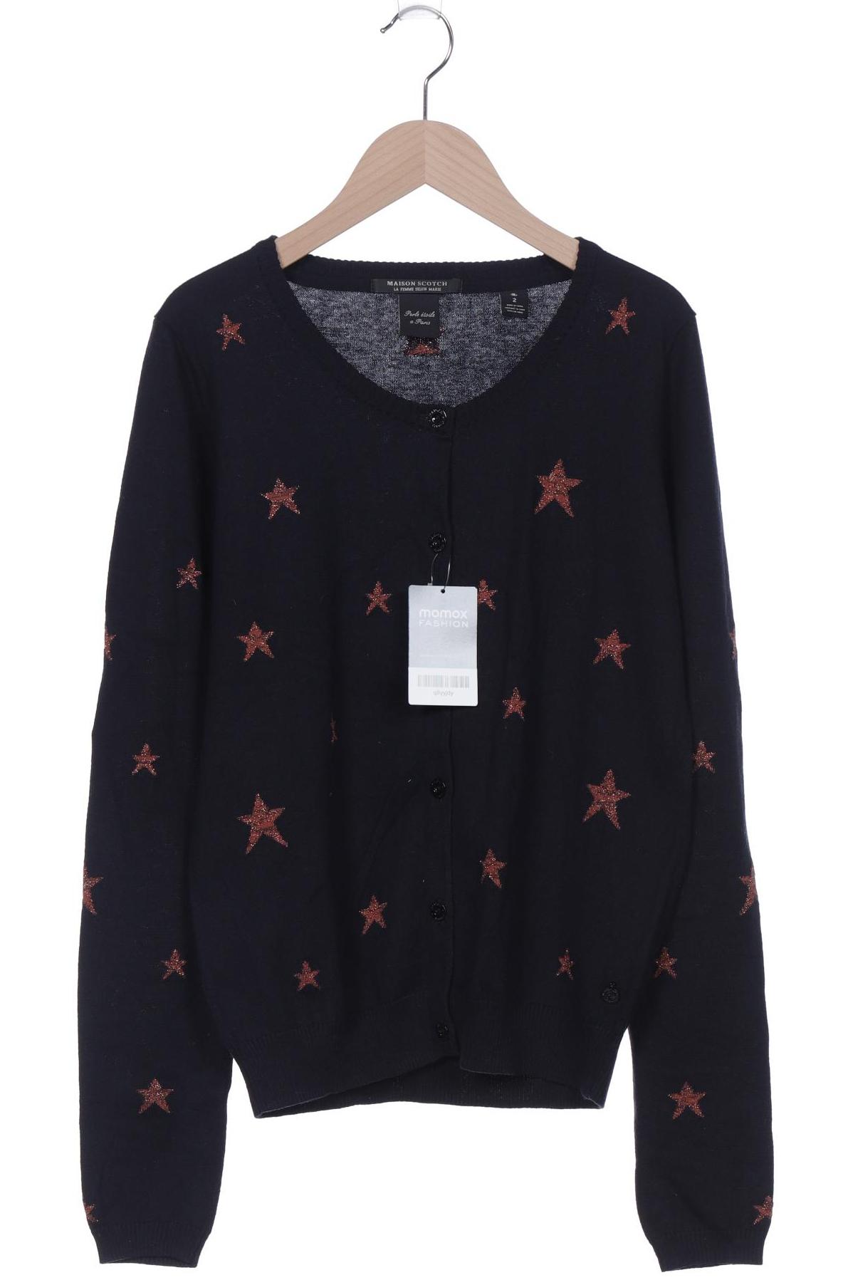 

Maison Scotch Damen Strickjacke, marineblau, Gr. 38