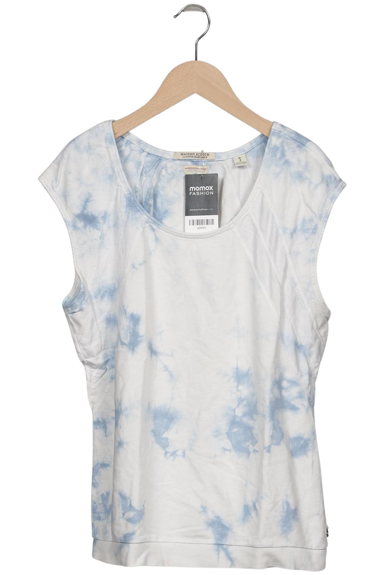 

Maison Scotch Damen T-Shirt, mehrfarbig, Gr. 38