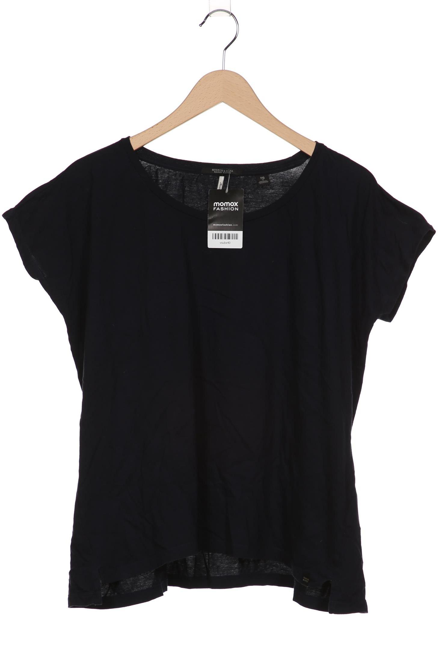 

Maison Scotch Damen T-Shirt, marineblau, Gr. 36