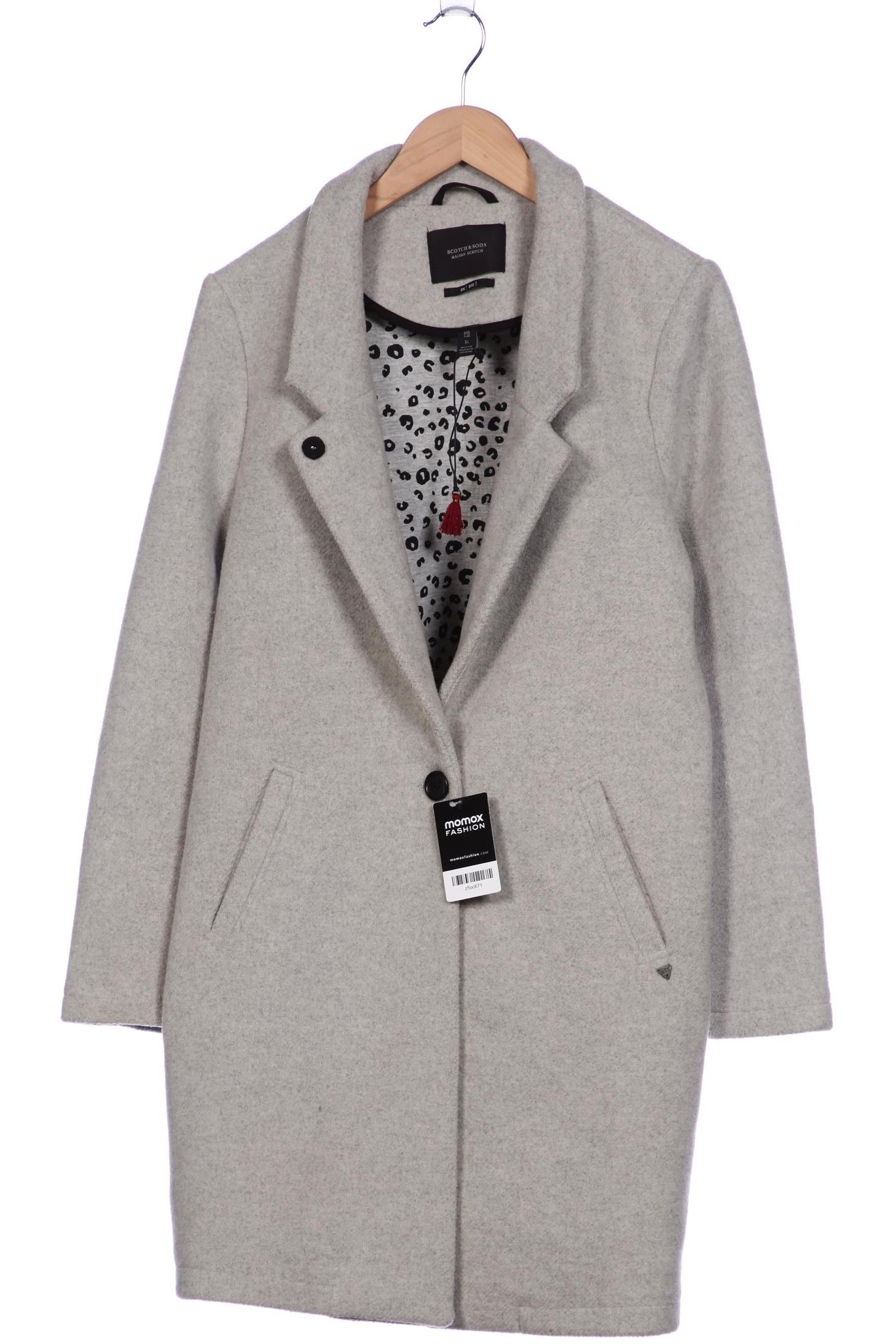 

Maison Scotch Damen Mantel, grau, Gr. 44