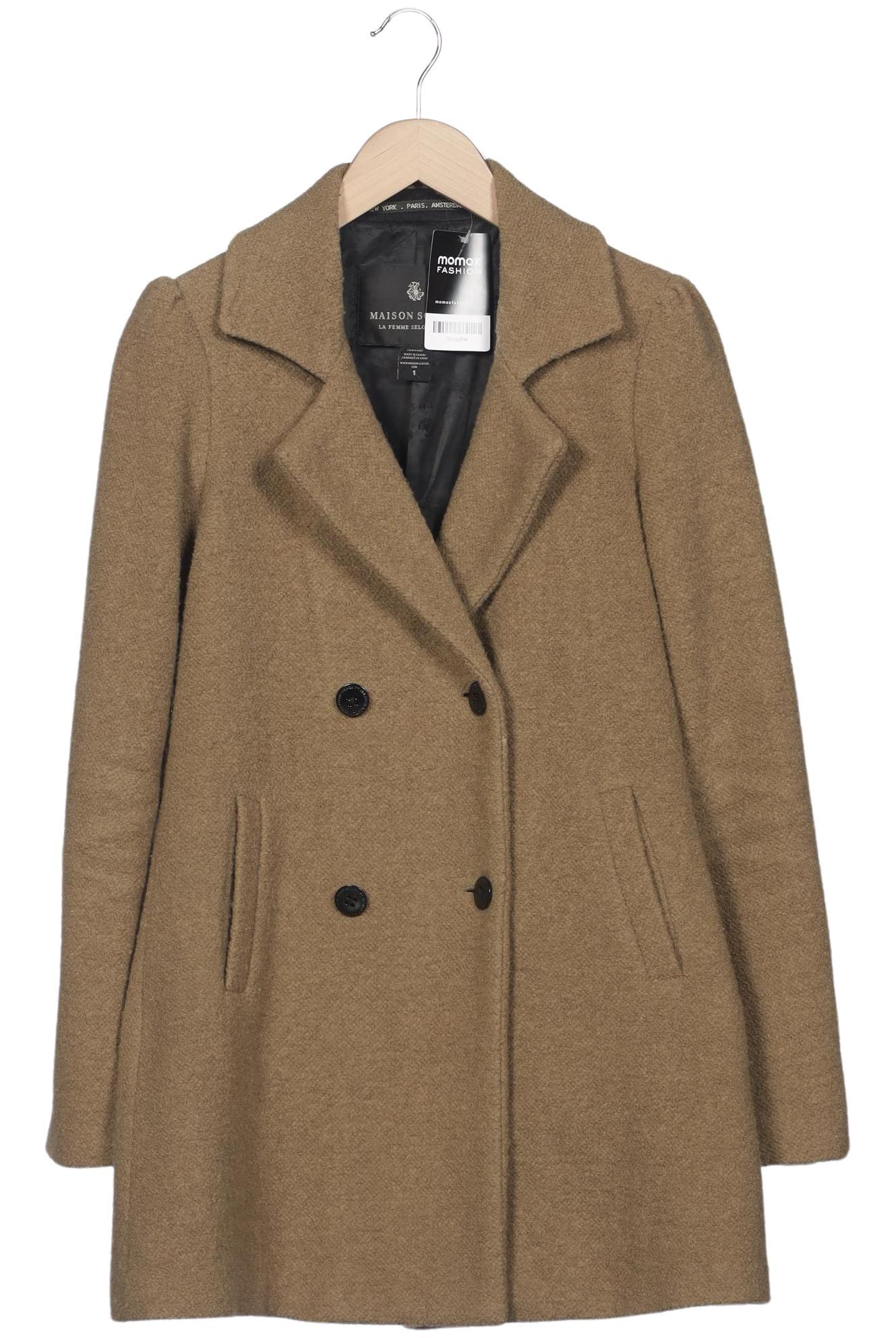 

Maison Scotch Damen Mantel, beige, Gr. 36