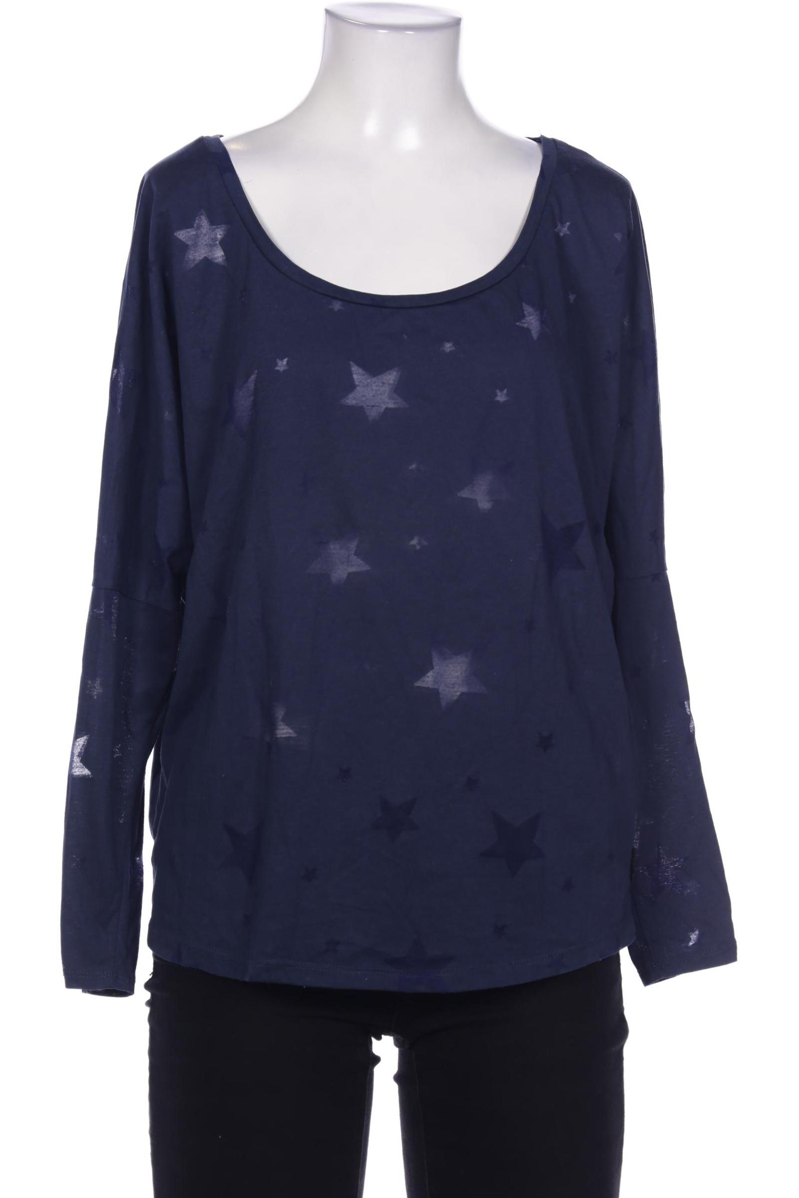 

Maison Scotch Damen Langarmshirt, marineblau, Gr. 38