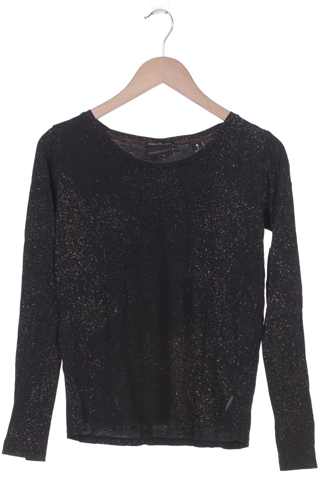 

Maison Scotch Damen Langarmshirt, schwarz