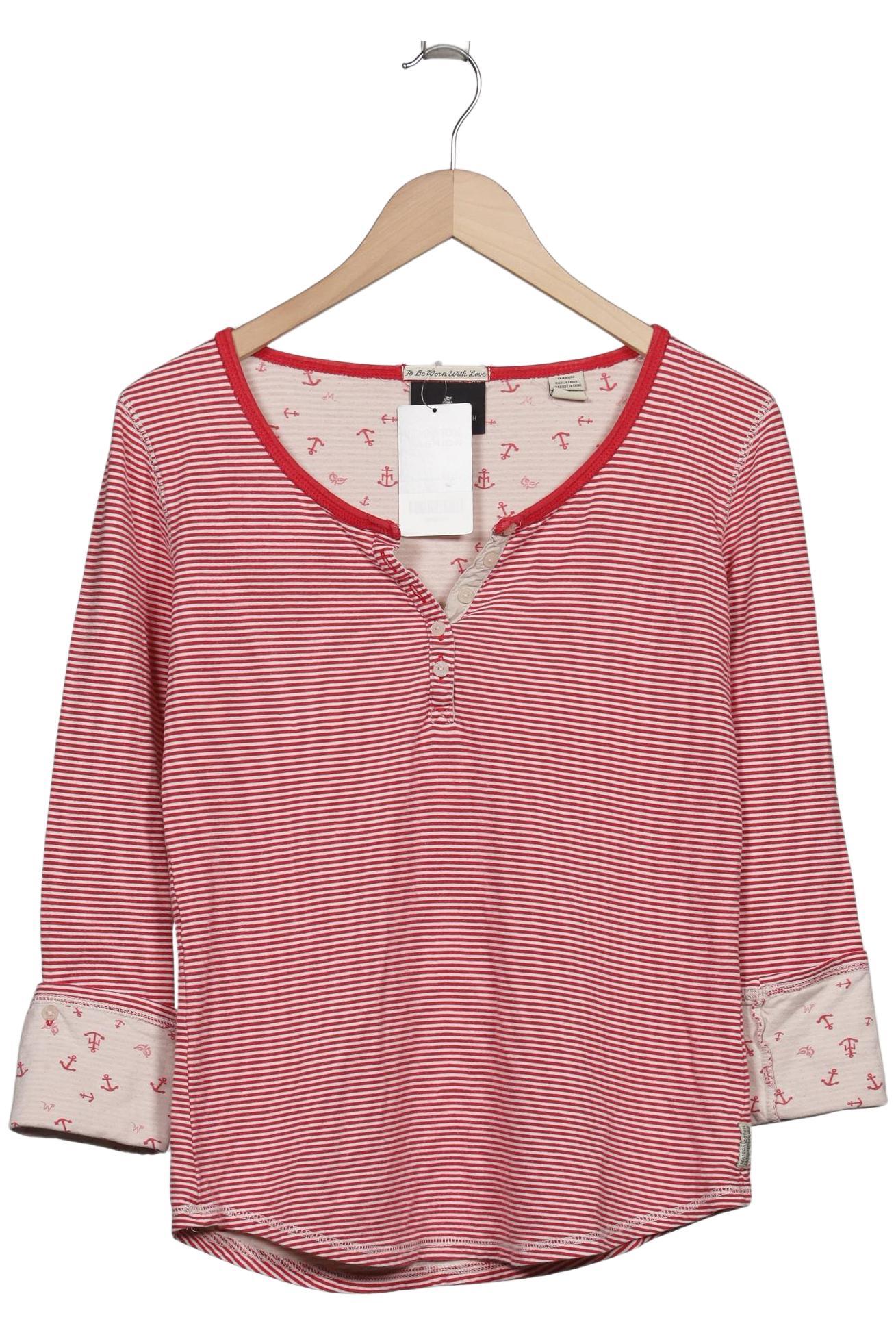 

Maison Scotch Damen Langarmshirt, rot, Gr. 38