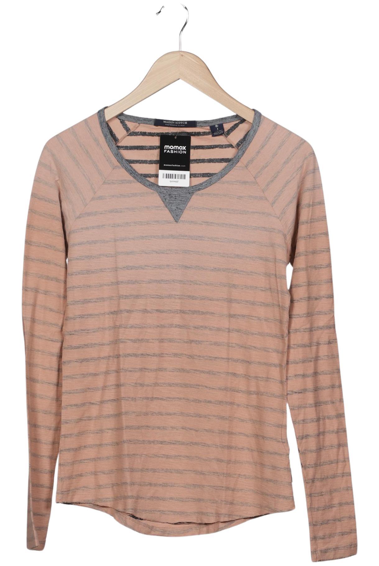 

Maison Scotch Damen Langarmshirt, beige, Gr. 40