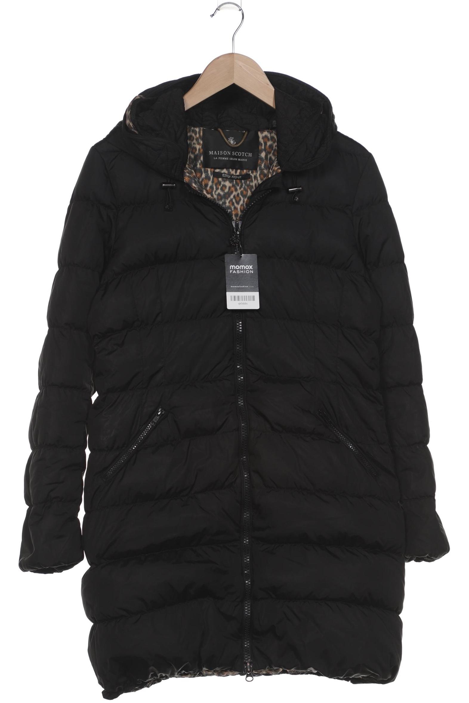 

Maison Scotch Damen Mantel, schwarz, Gr. 38