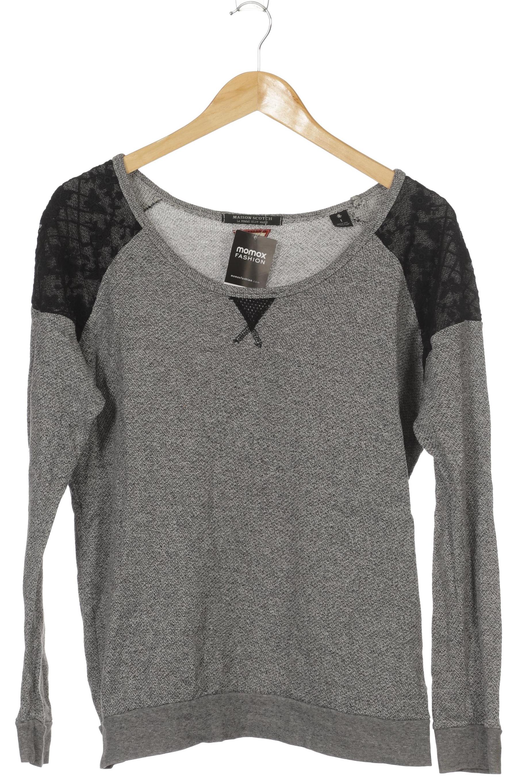 

Maison Scotch Damen Pullover, grau, Gr. 36
