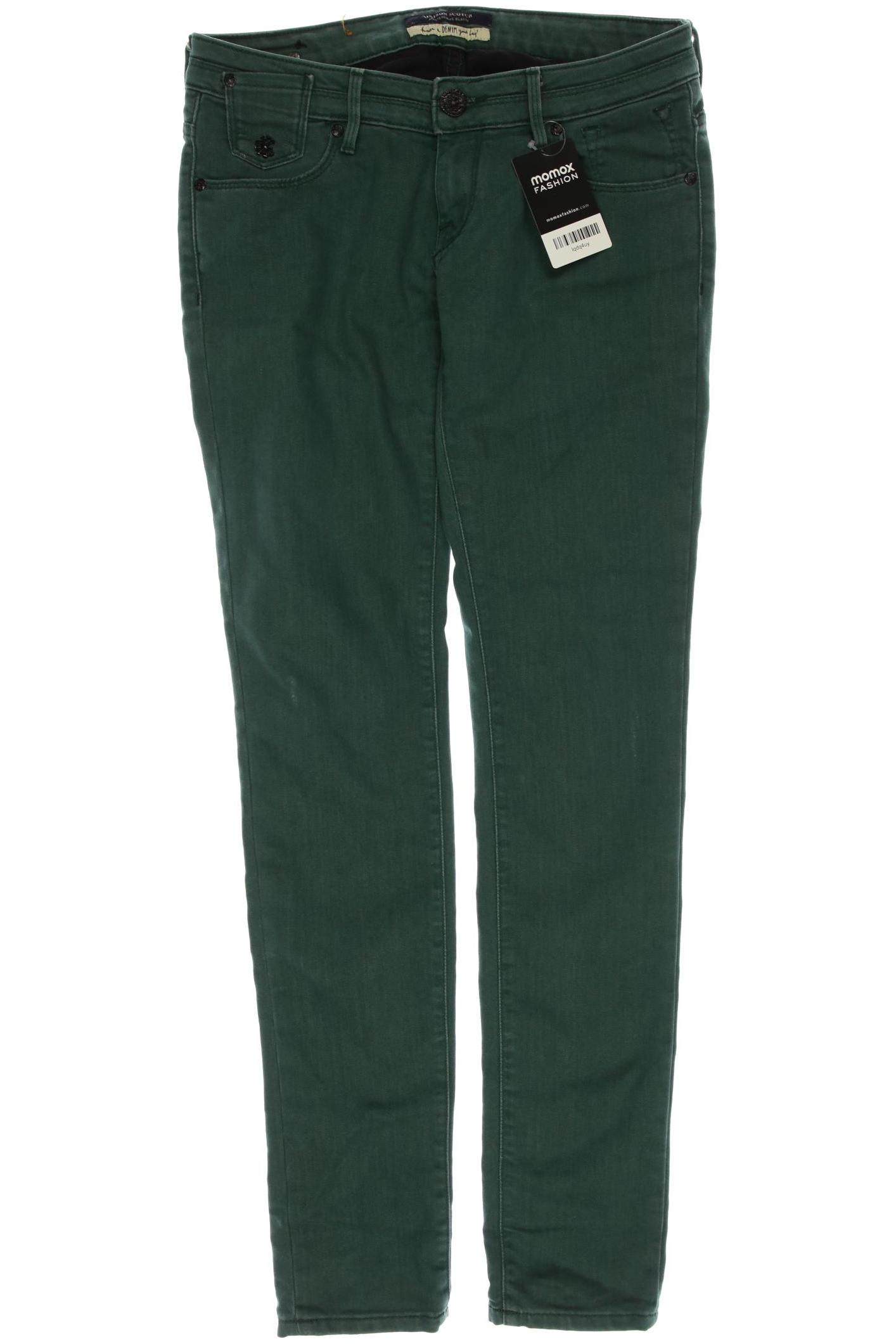 

Maison Scotch Damen Jeans, grün, Gr. 27