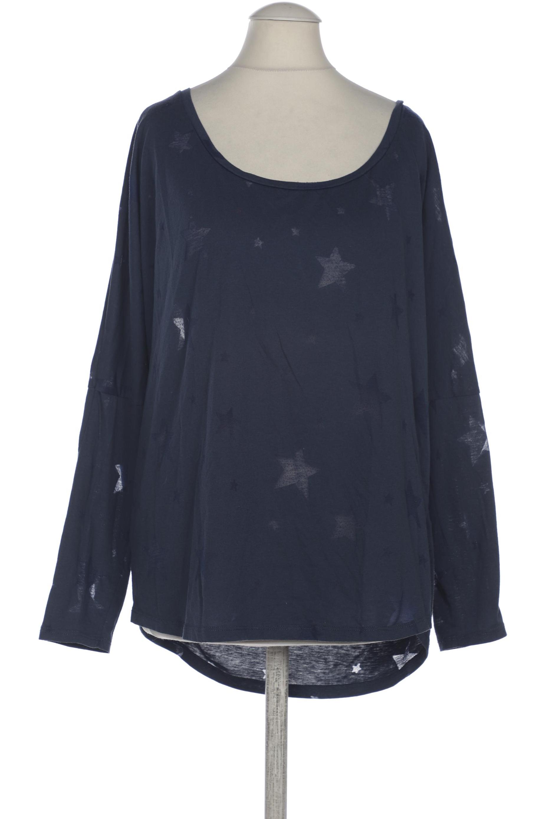 

Maison Scotch Damen Langarmshirt, marineblau, Gr. 38