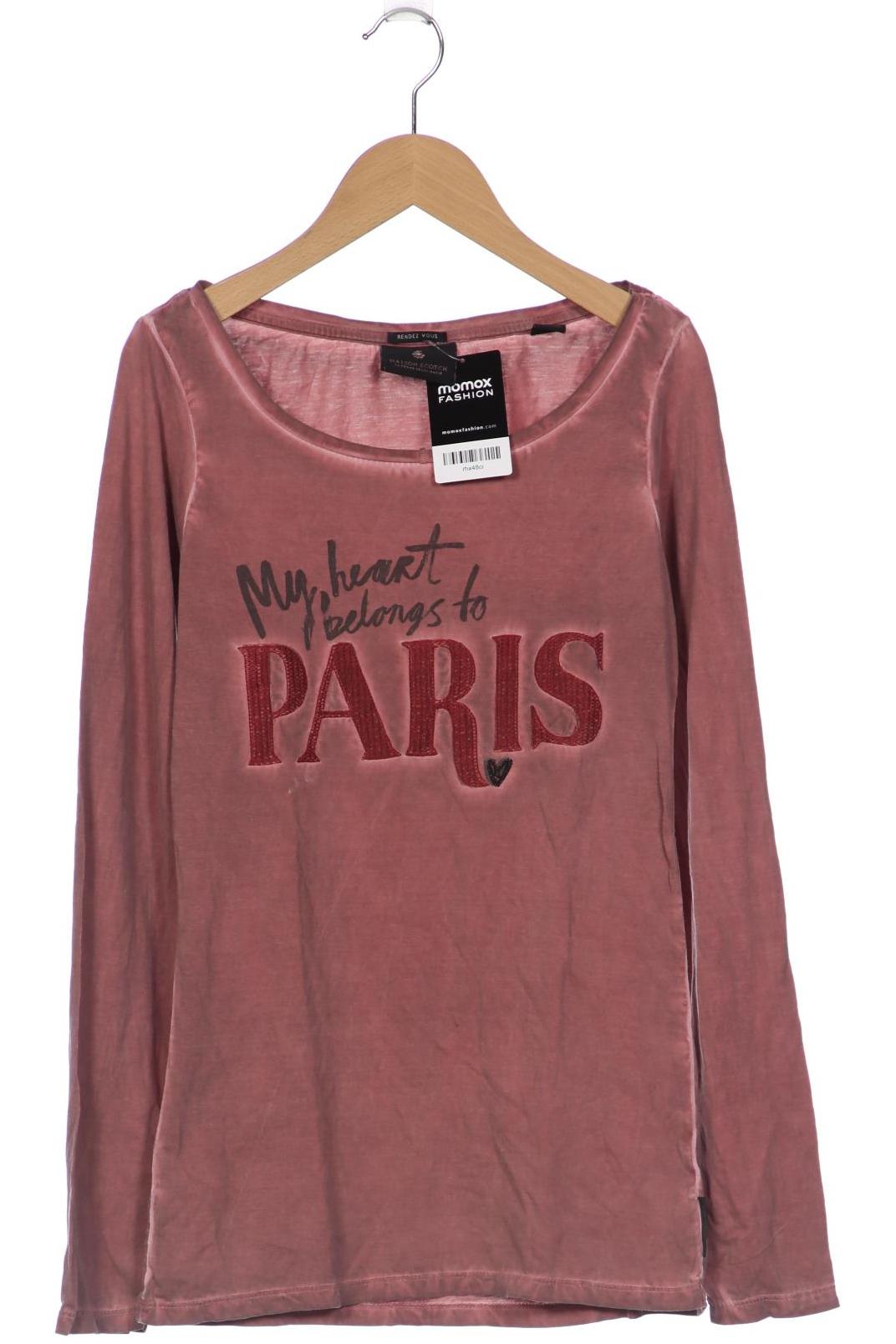 

Maison Scotch Damen Langarmshirt, pink