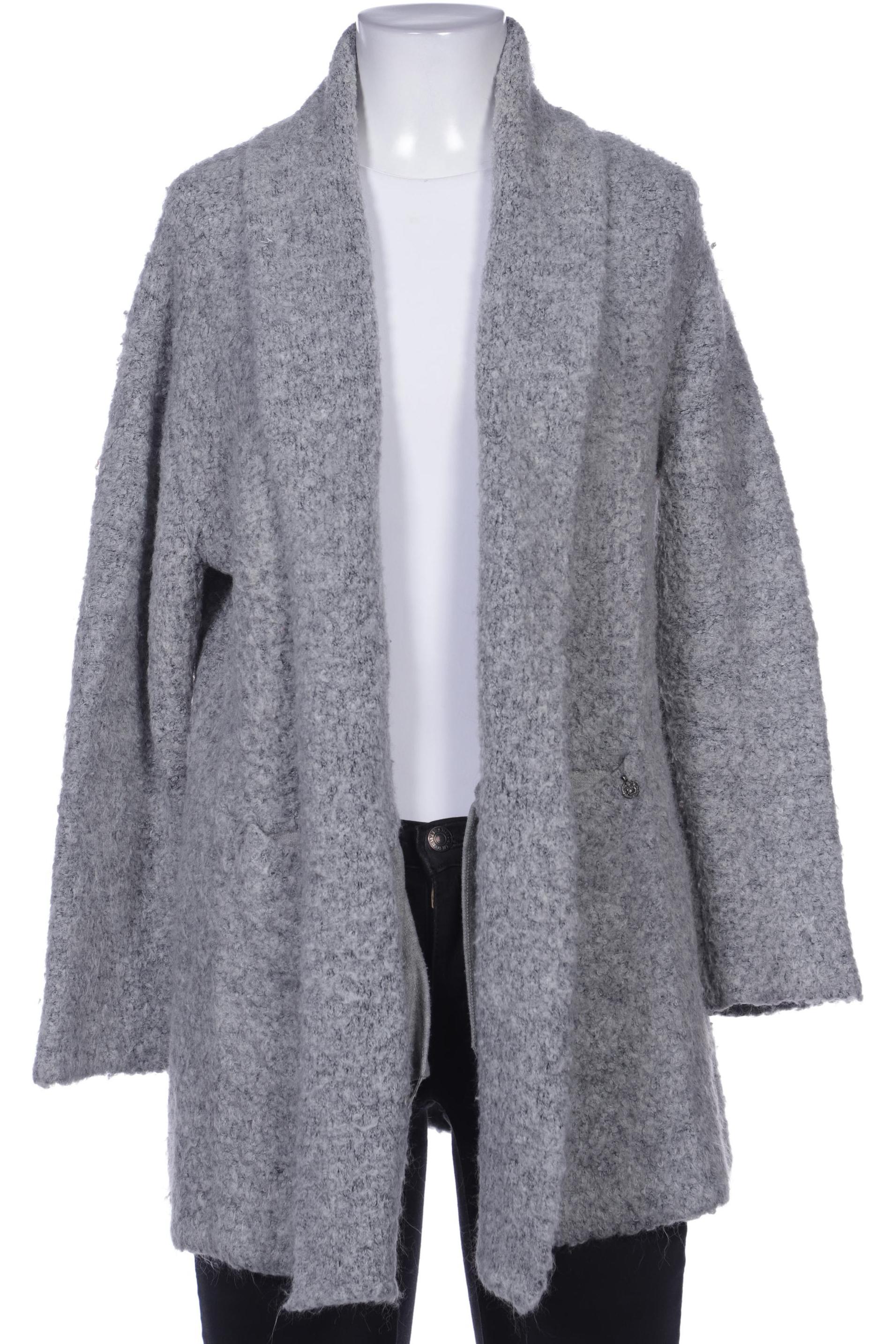 

Maison Scotch Damen Strickjacke, grau, Gr. 34
