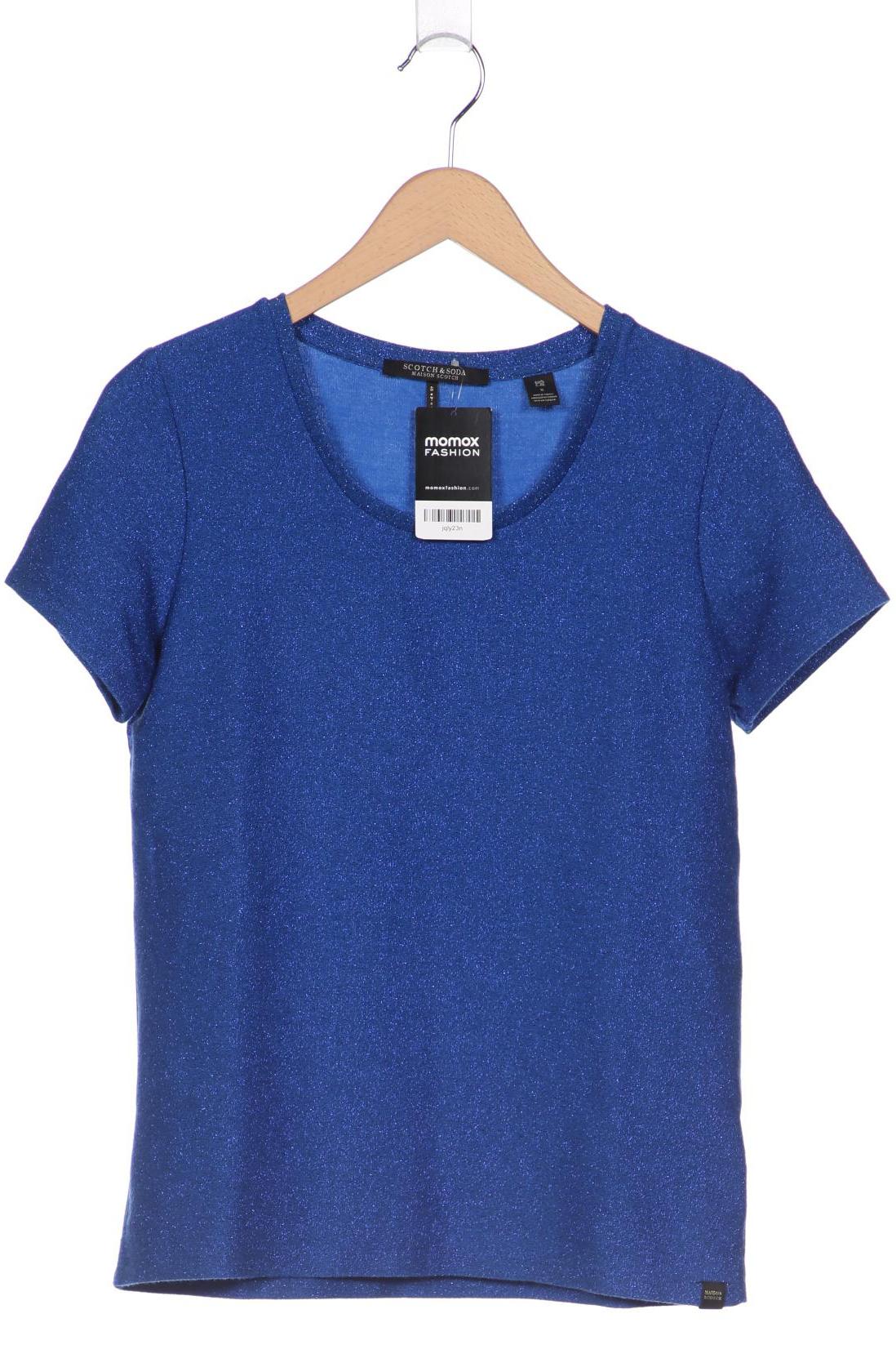 

Maison Scotch Damen T-Shirt, blau