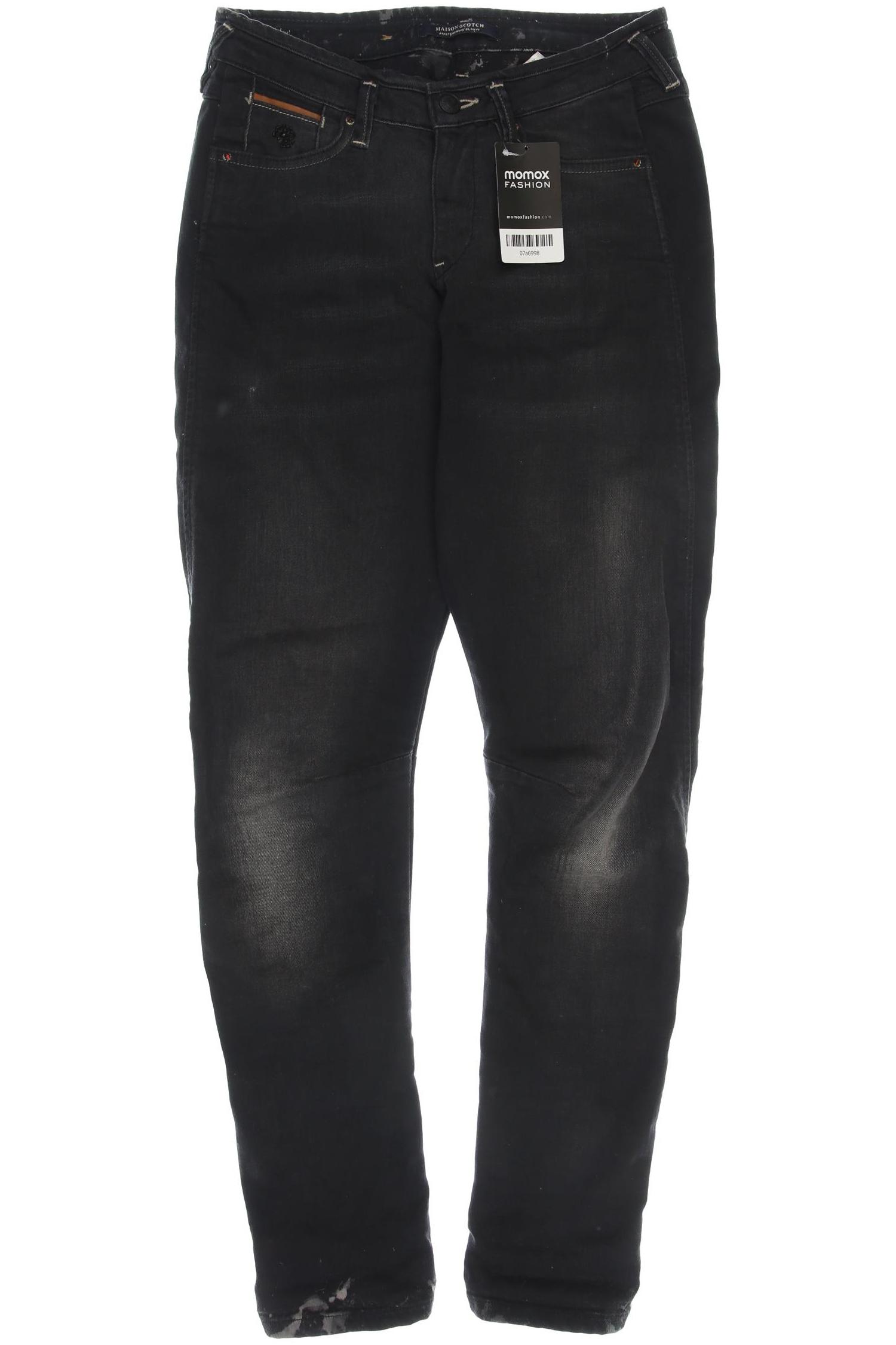 

Maison Scotch Damen Jeans, schwarz, Gr. 25