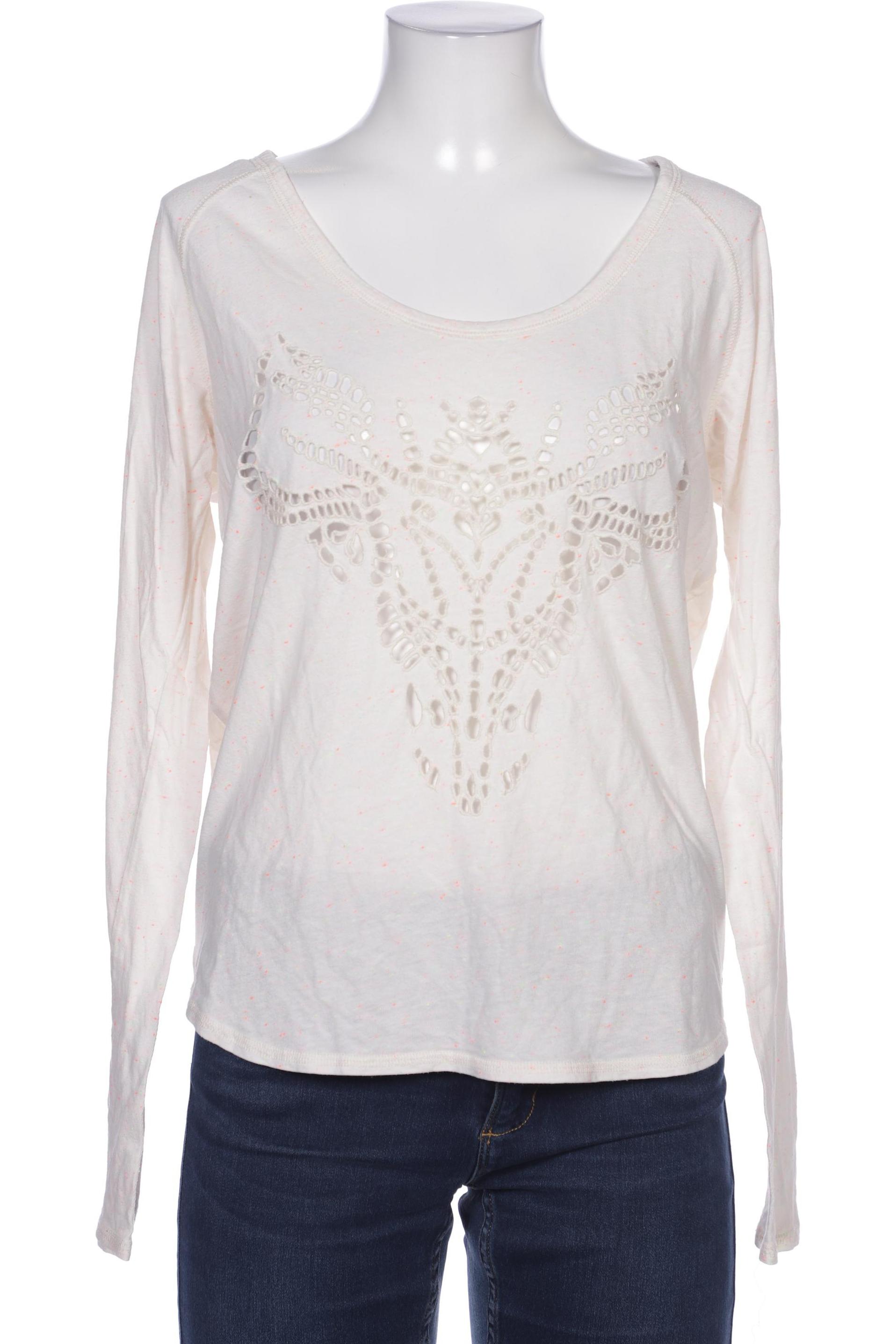 

Maison Scotch Damen Langarmshirt, cremeweiß, Gr. 40