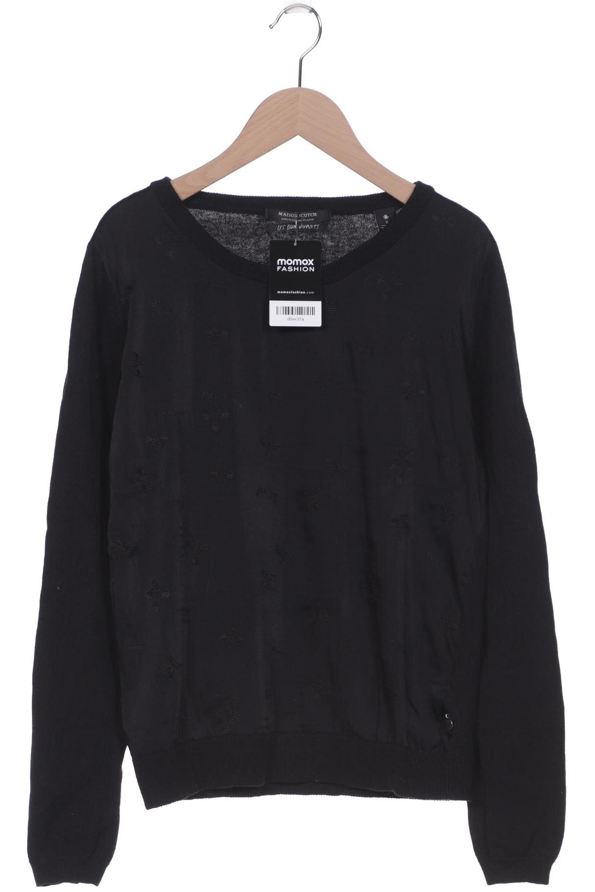 

Maison Scotch Damen Pullover, schwarz, Gr. 38