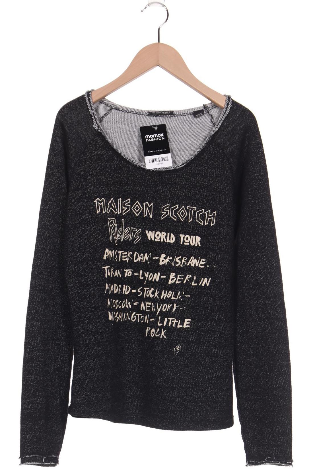 

Maison Scotch Damen Sweatshirt, schwarz