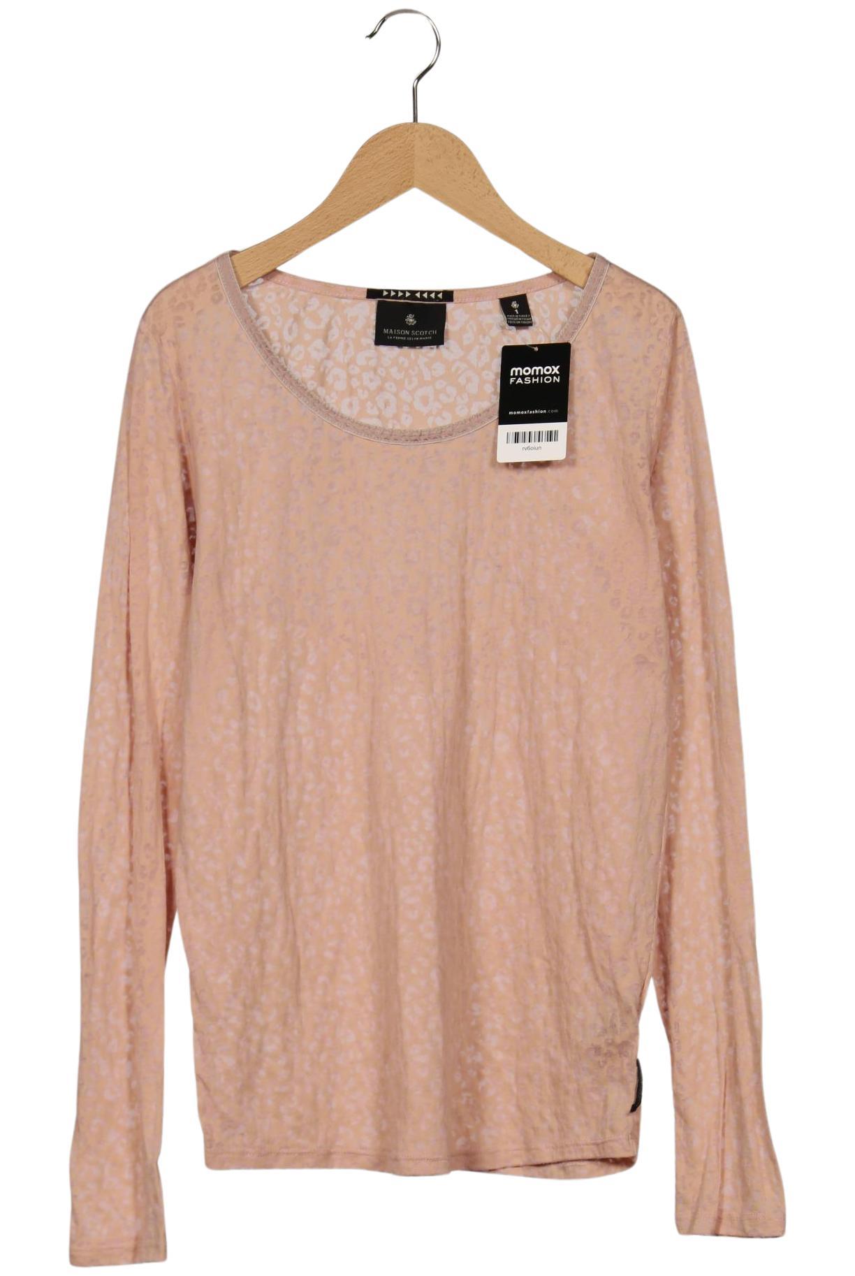 

Maison Scotch Damen Langarmshirt, pink, Gr. 36