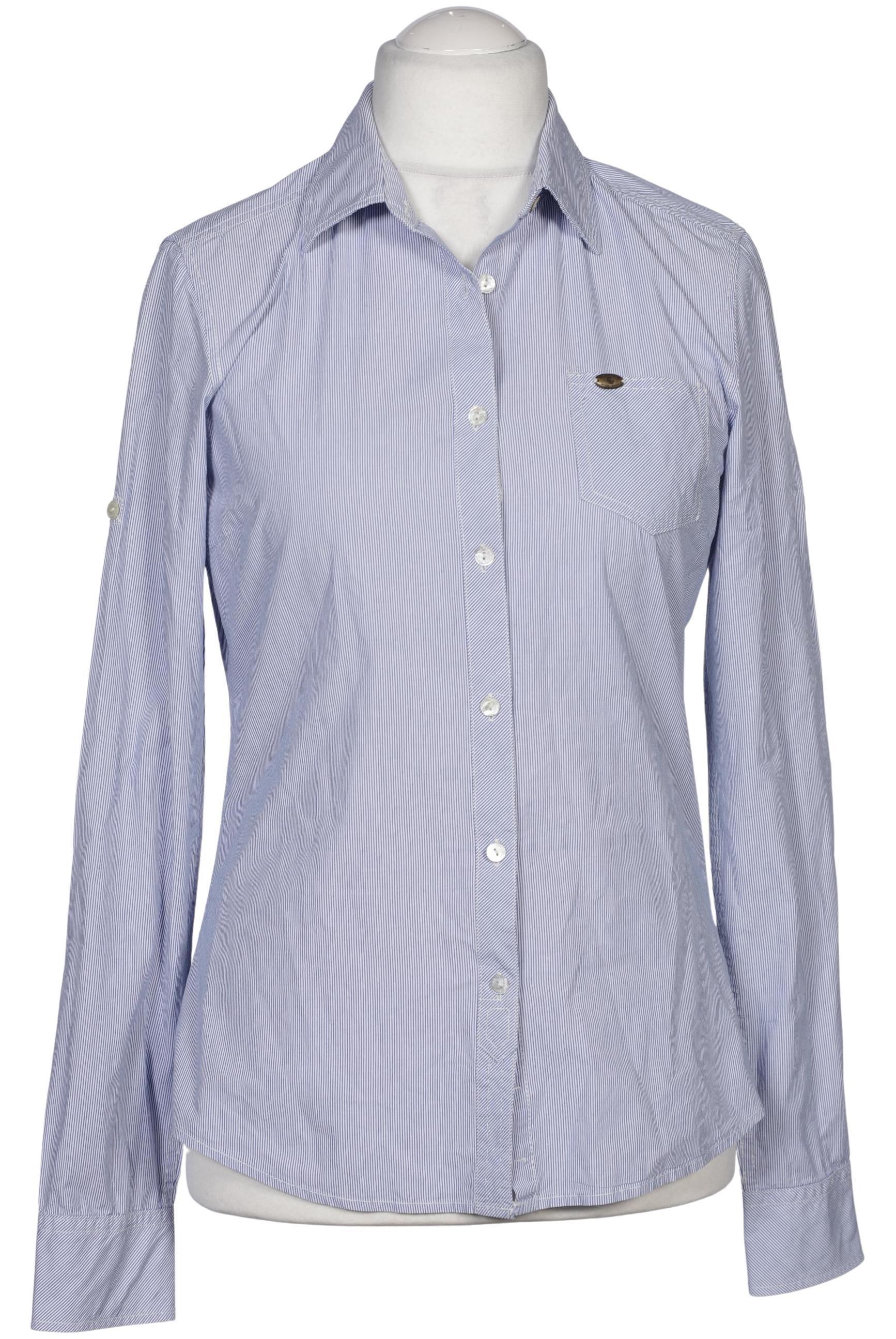 

Maison Scotch Damen Bluse, hellblau, Gr. 40