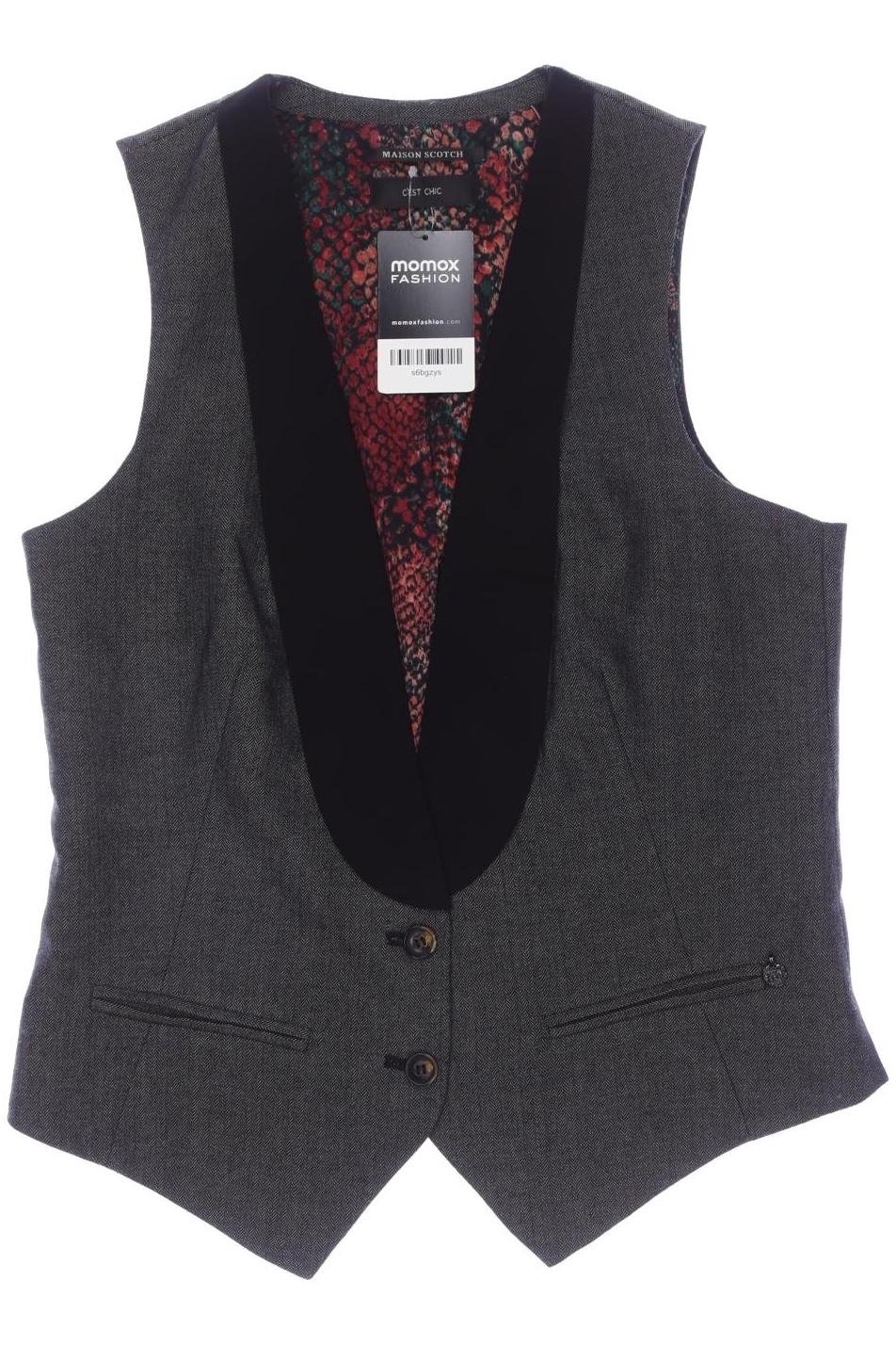 

Maison Scotch Damen Weste, grau, Gr. 40