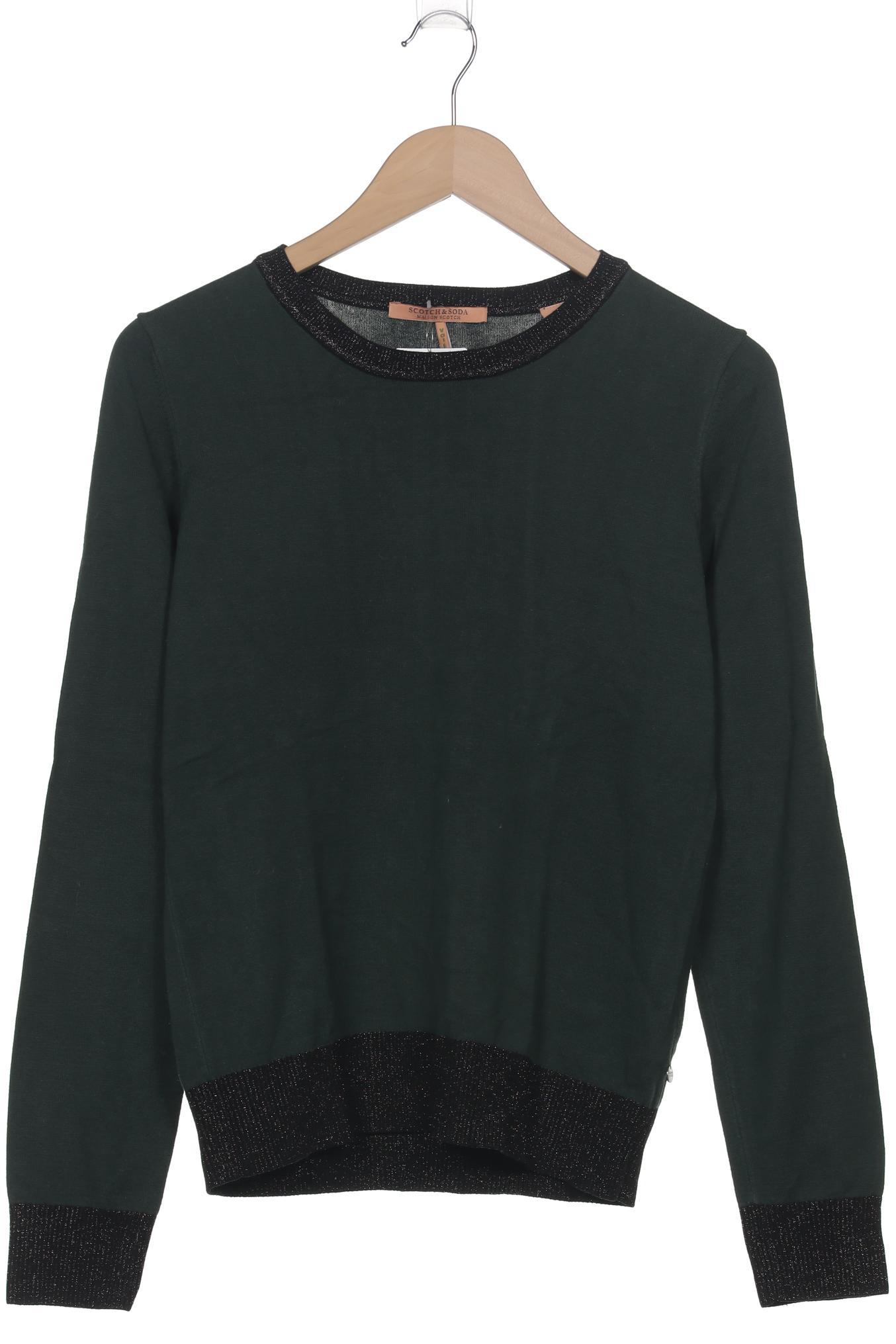 

Maison Scotch Damen Pullover, grün, Gr. 38
