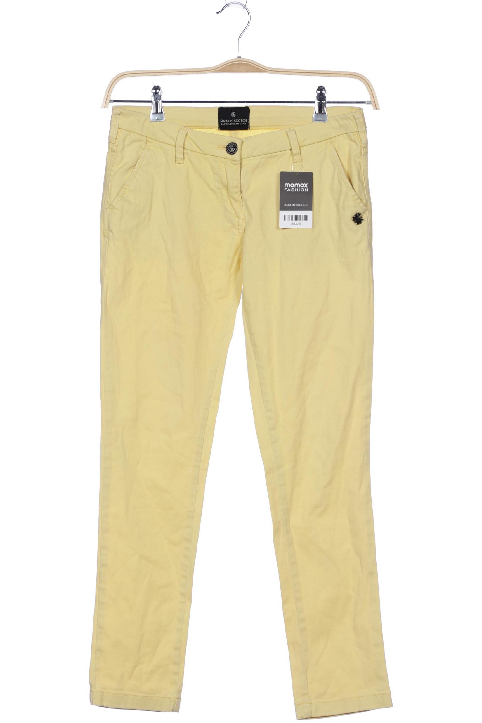 

Maison Scotch Damen Jeans, gelb