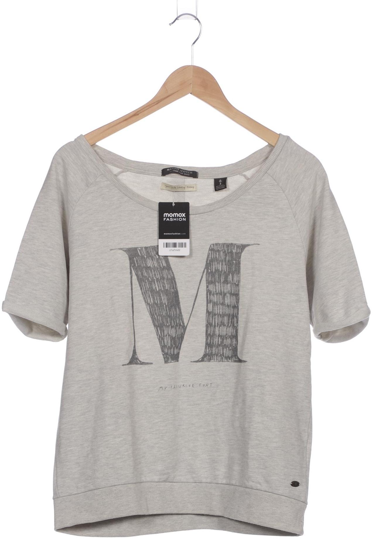 

Maison Scotch Damen Sweatshirt, grau, Gr. 40