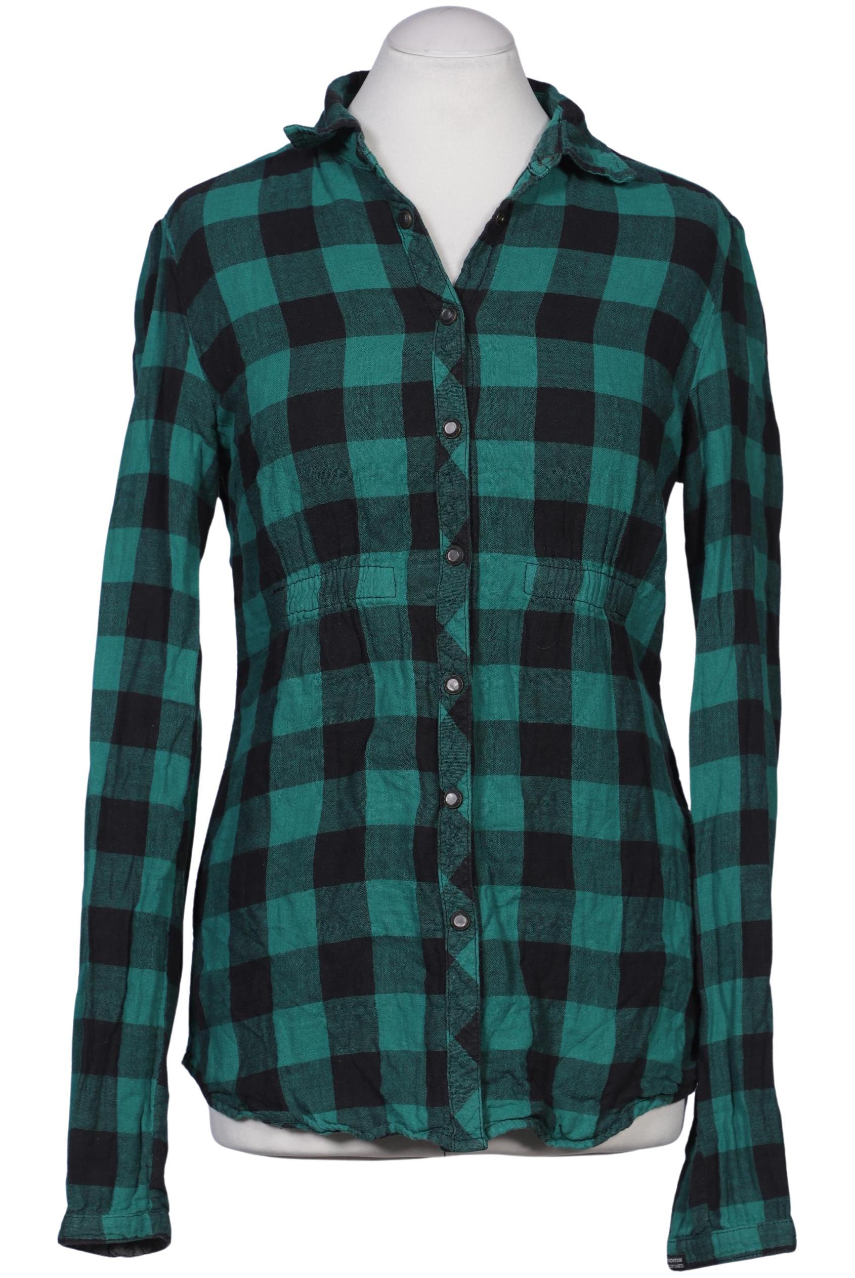 

Maison Scotch Damen Bluse, türkis, Gr. 38