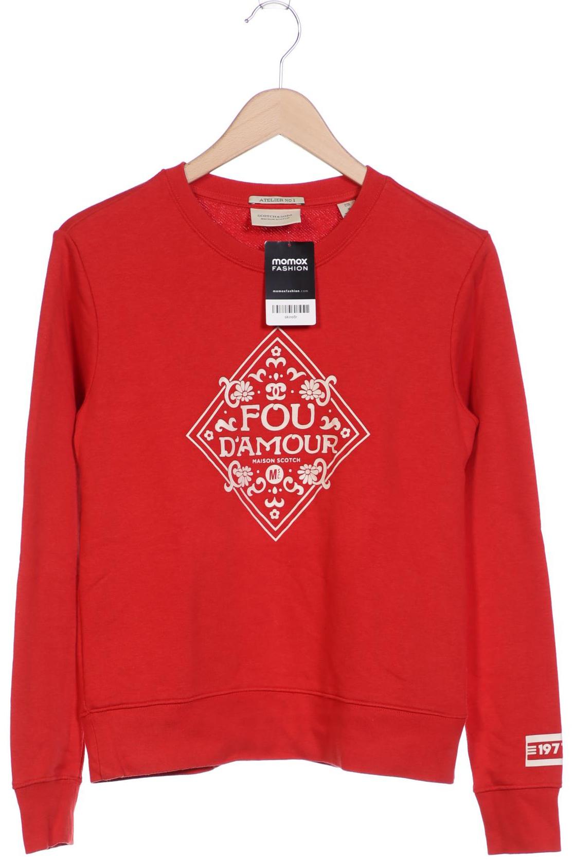 

Maison Scotch Damen Sweatshirt, rot