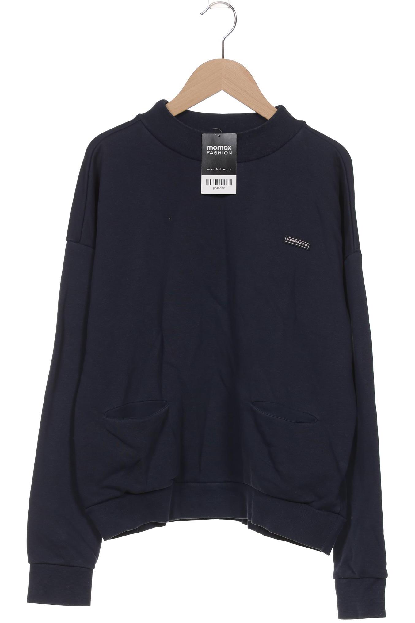 

Maison Scotch Damen Sweatshirt, marineblau, Gr. 38