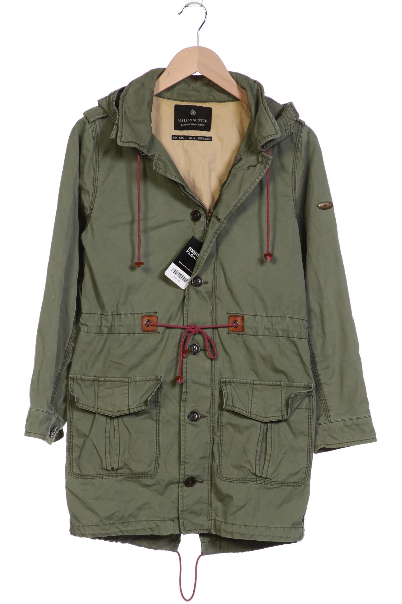 

Maison Scotch Damen Mantel, grün, Gr. 38