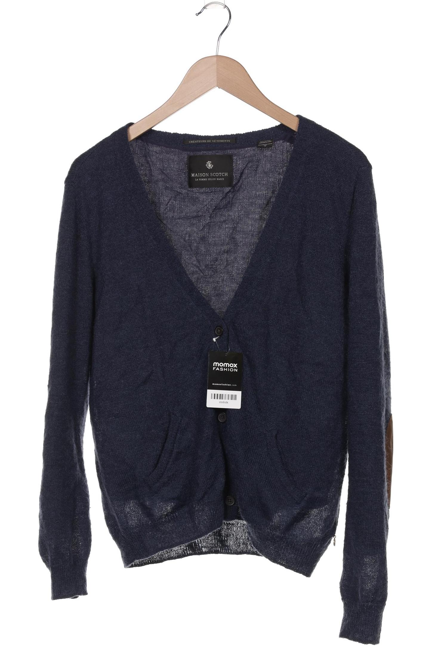 

Maison Scotch Damen Strickjacke, marineblau, Gr. 40