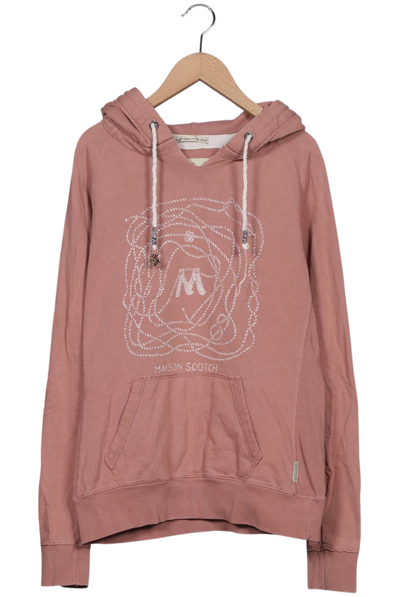 

Maison Scotch Damen Kapuzenpullover, pink, Gr. 40