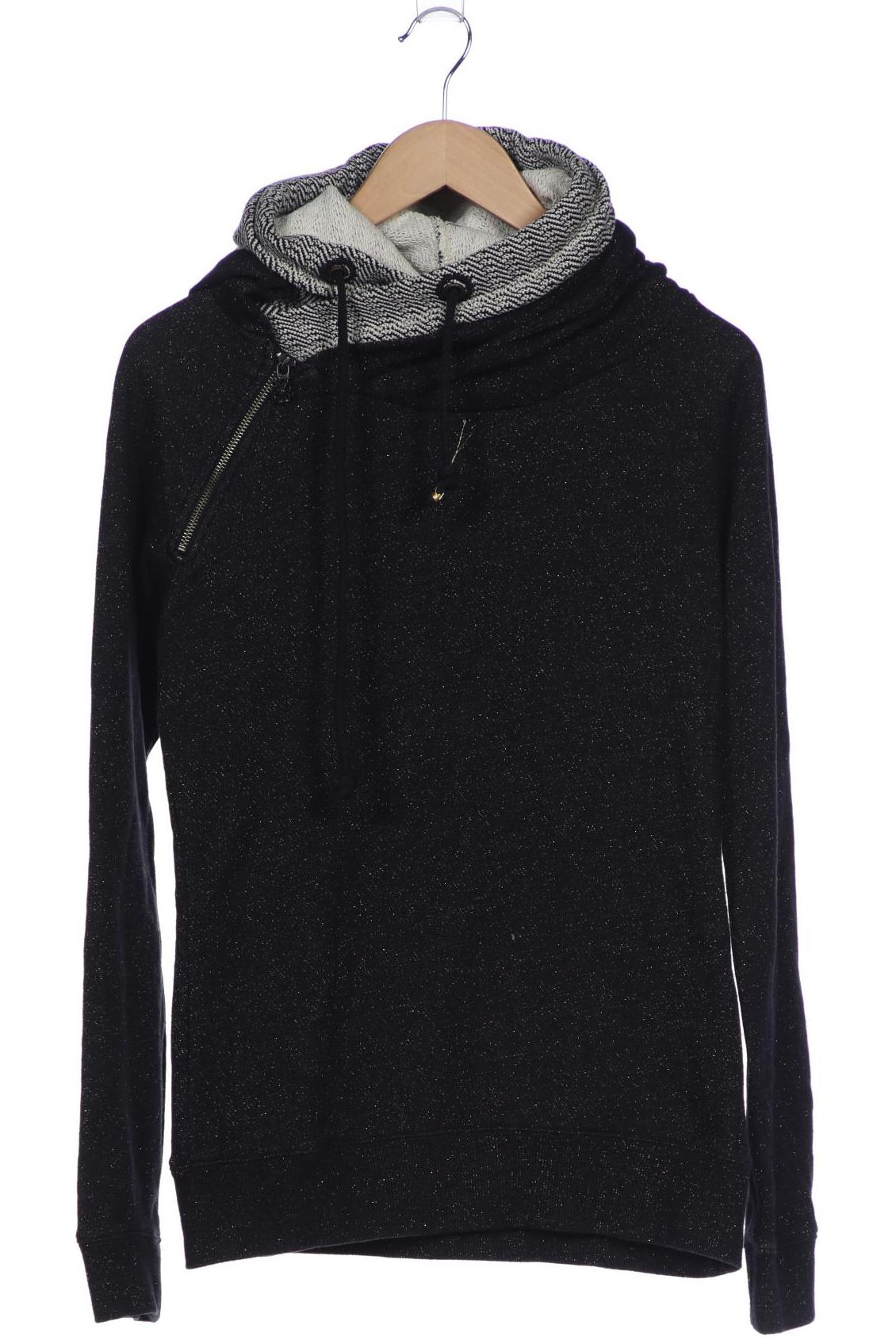 

Maison Scotch Damen Kapuzenpullover, schwarz, Gr. 40