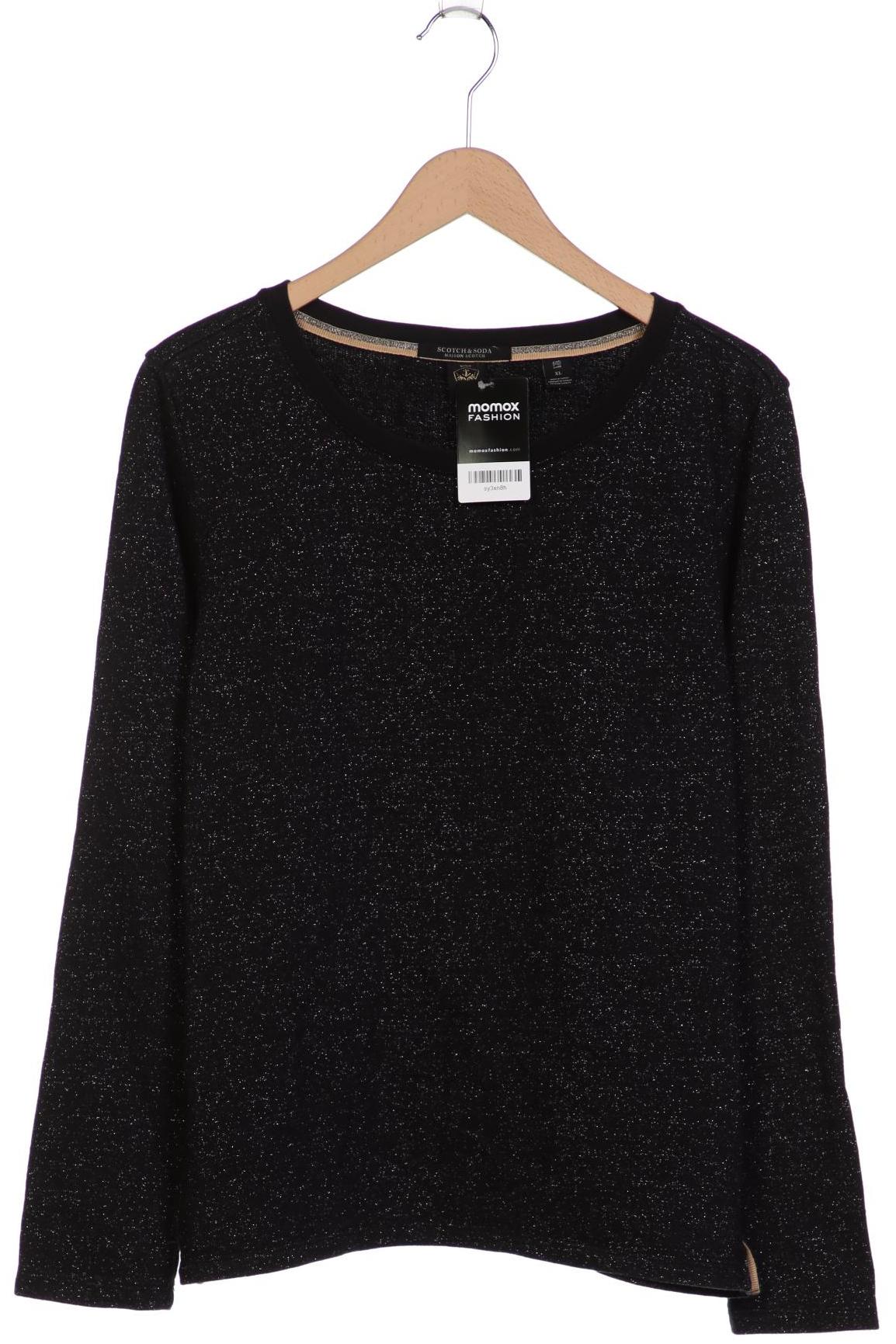 

Maison Scotch Damen Sweatshirt, schwarz, Gr. 44