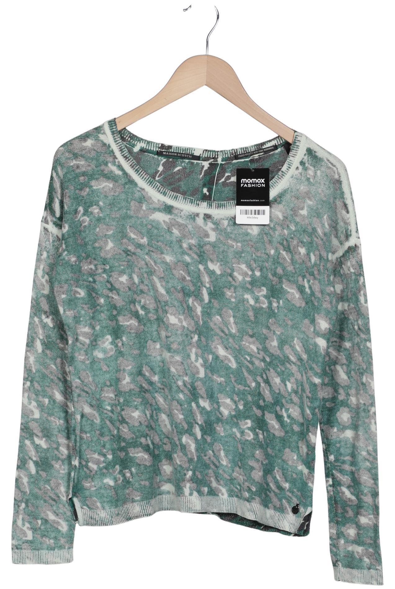 

Maison Scotch Damen Pullover, türkis, Gr. 36