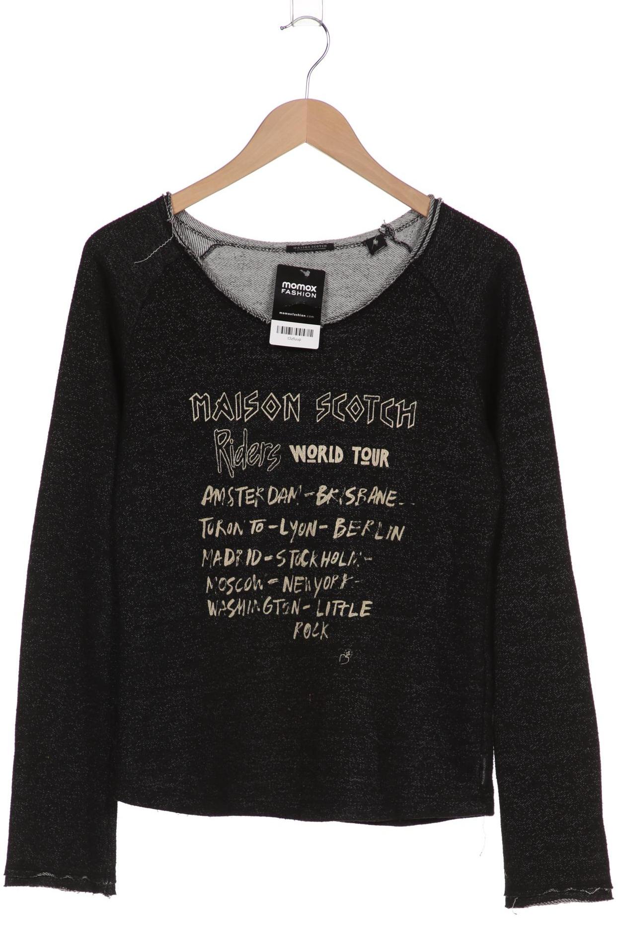 

Maison Scotch Damen Sweatshirt, schwarz