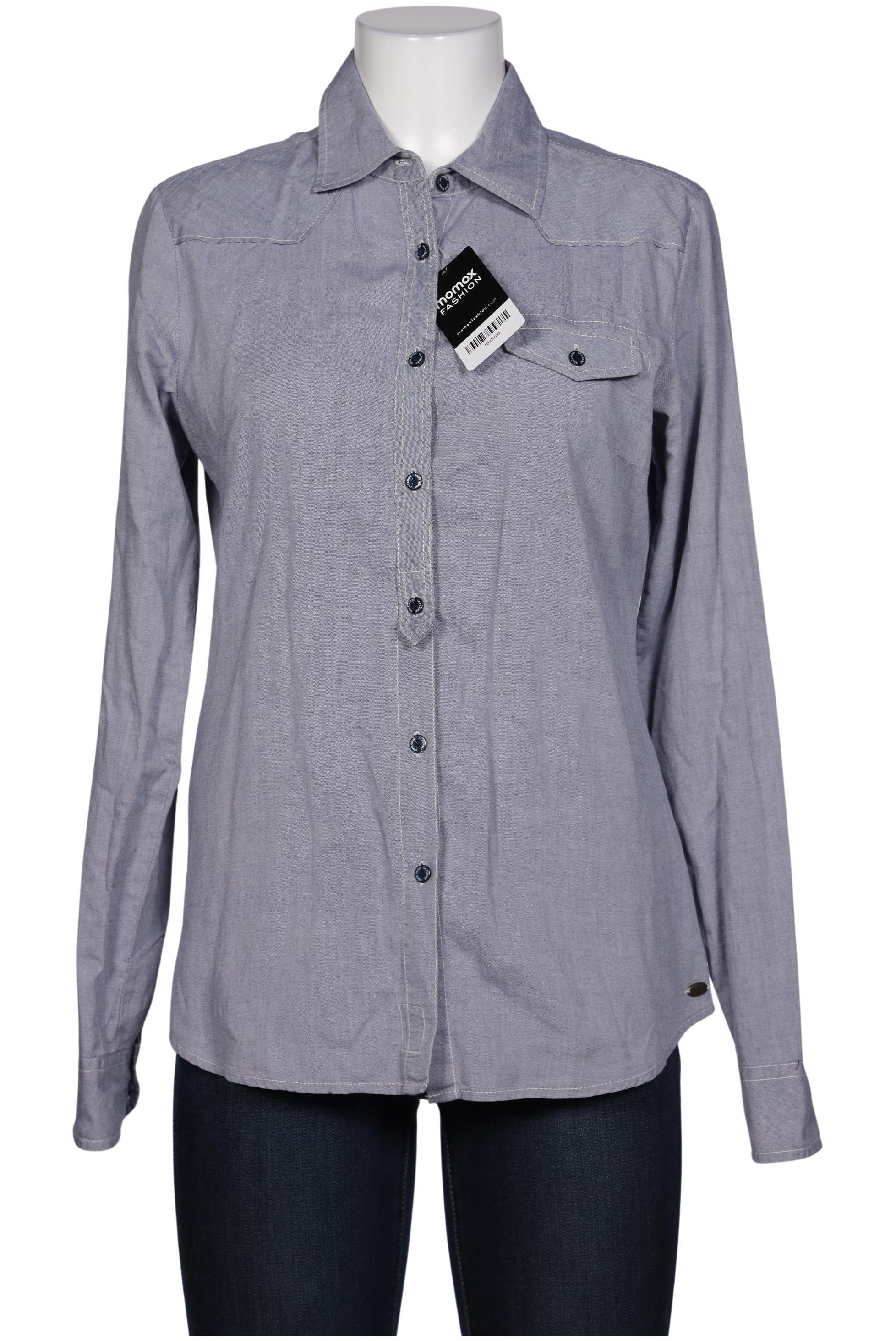 

Maison Scotch Damen Bluse, blau, Gr. 40