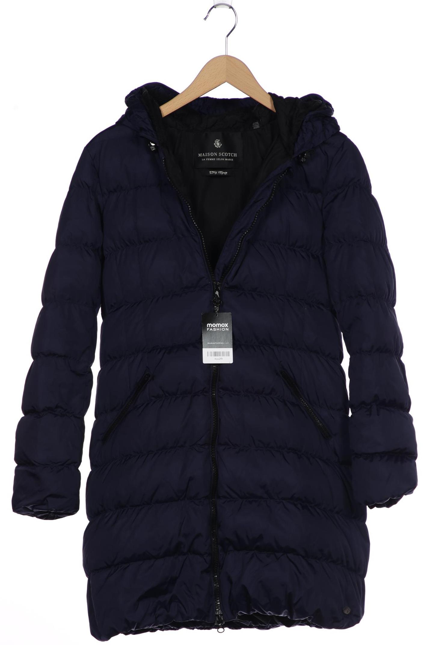 

Maison Scotch Damen Mantel, marineblau, Gr. 38