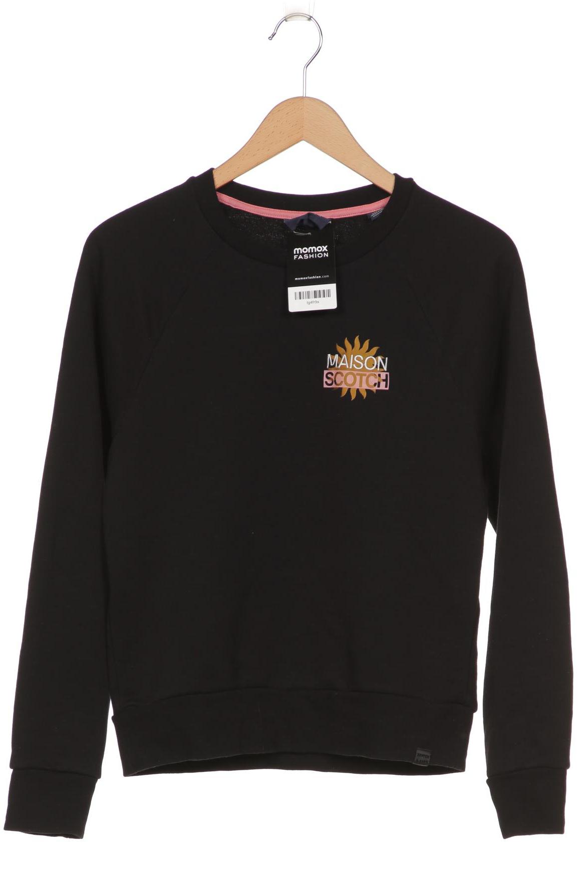 

Maison Scotch Damen Sweatshirt, schwarz