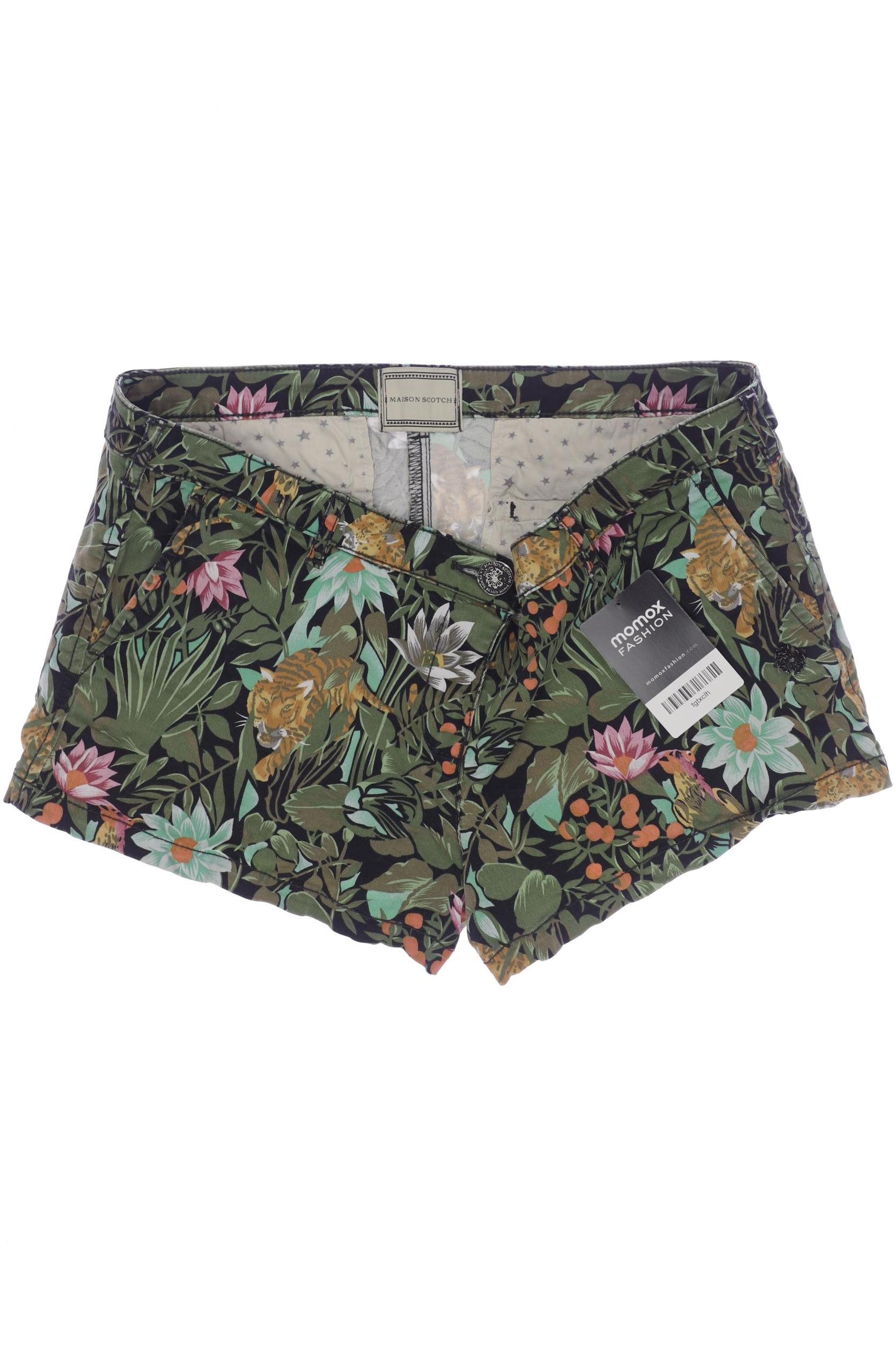 

Maison Scotch Damen Shorts, grün, Gr. 28