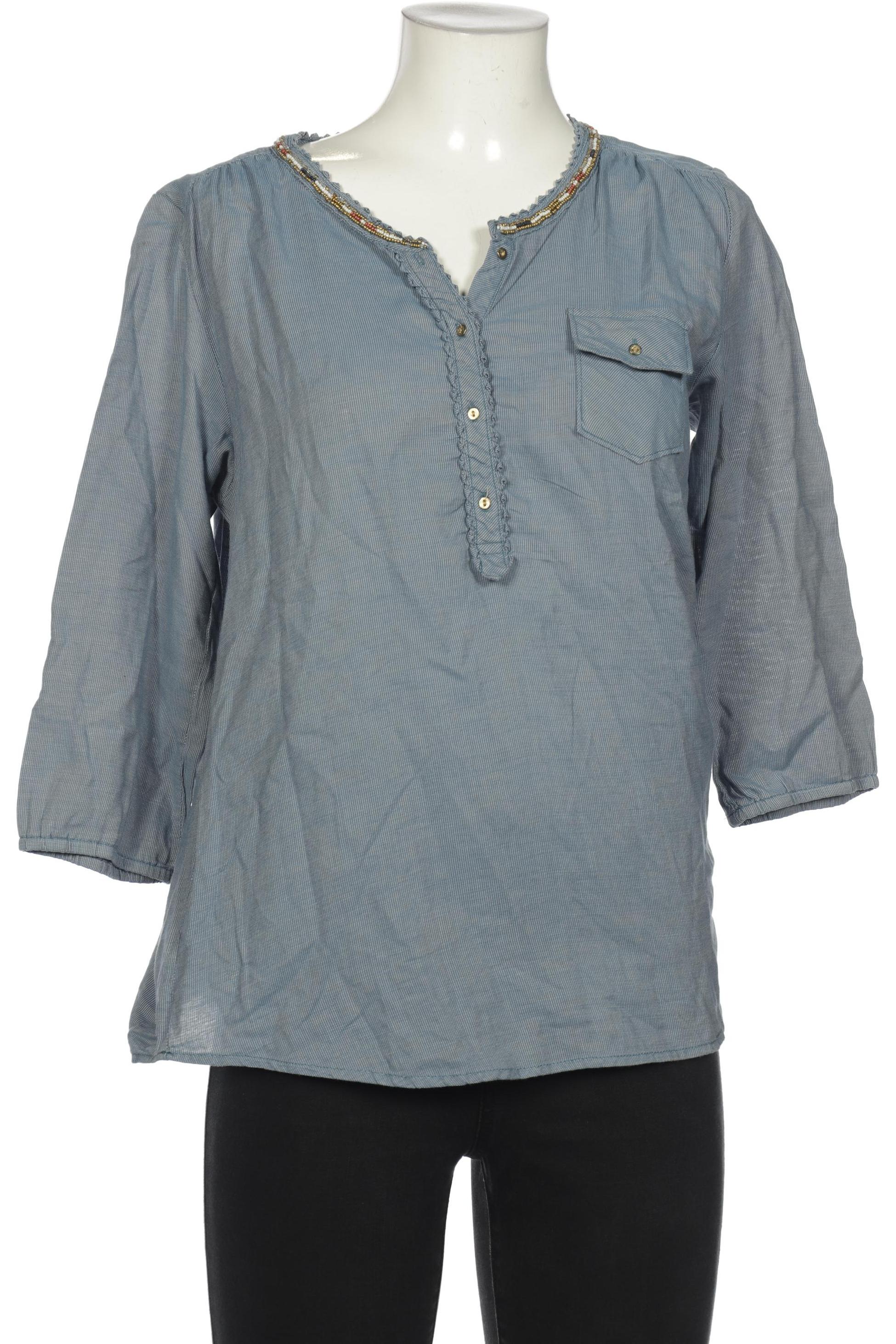 

Maison Scotch Damen Bluse, blau, Gr. 42