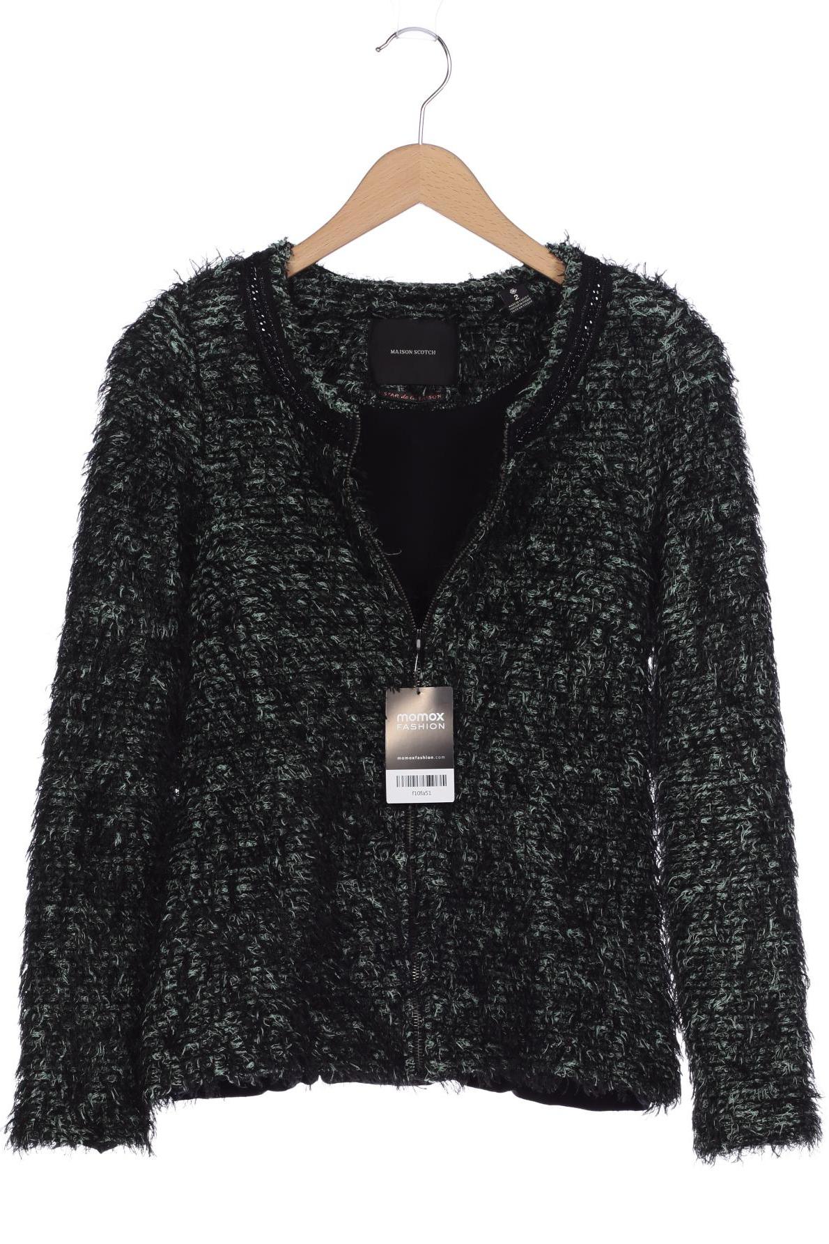

Maison Scotch Damen Strickjacke, grün, Gr. 38