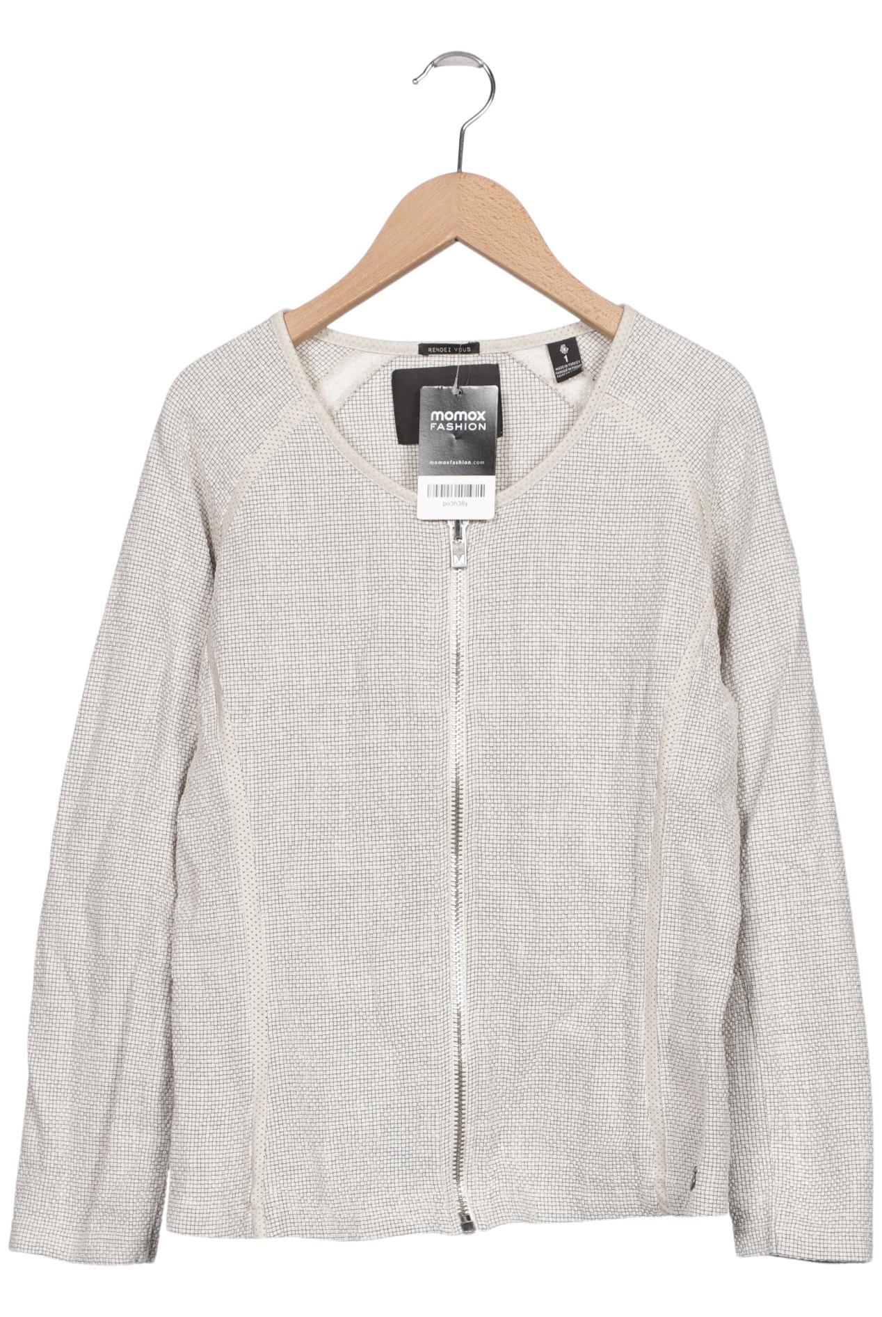 

Maison Scotch Damen Strickjacke, grau, Gr. 36