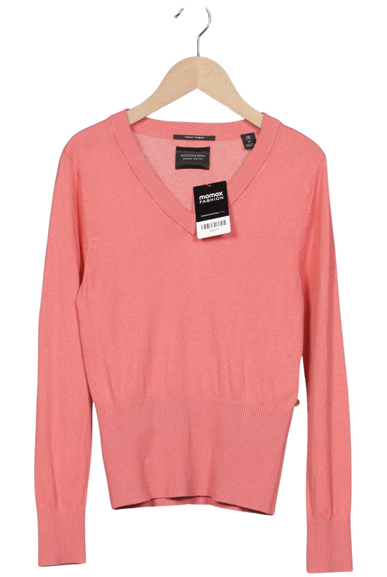 

Maison Scotch Damen Pullover, pink, Gr. 34