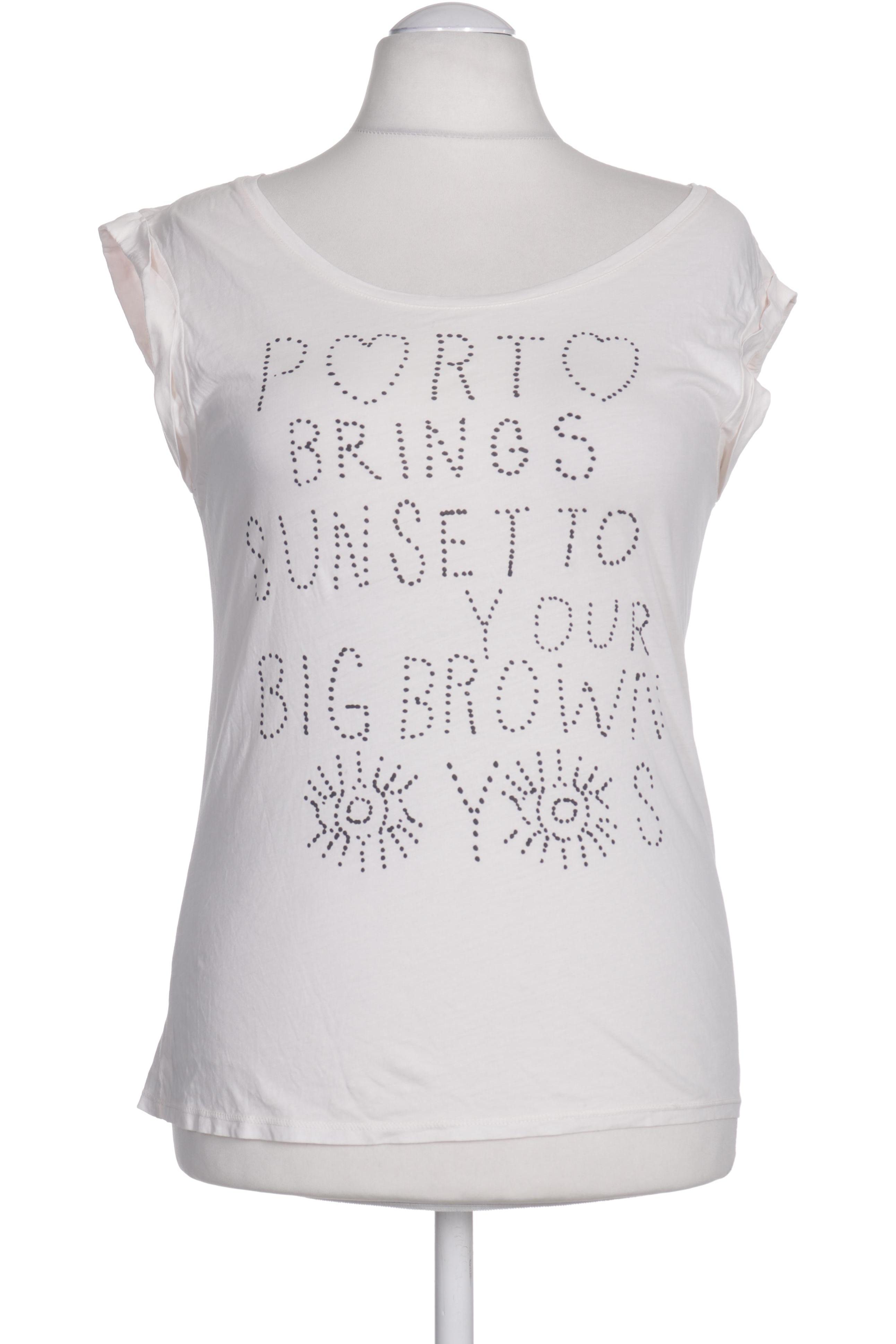

Maison Scotch Damen T-Shirt, weiß, Gr. 36